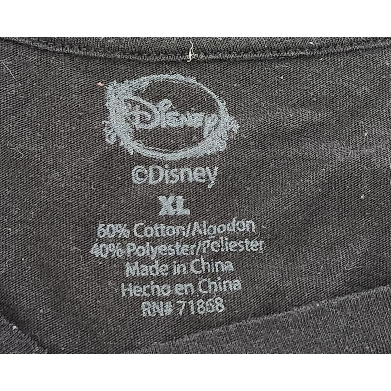 Disney Disney Black Pink Minnie Mouse Head Graphic Shirt XL Size XL / US 12-14 / IT 48-50 - 4 Thumbnail