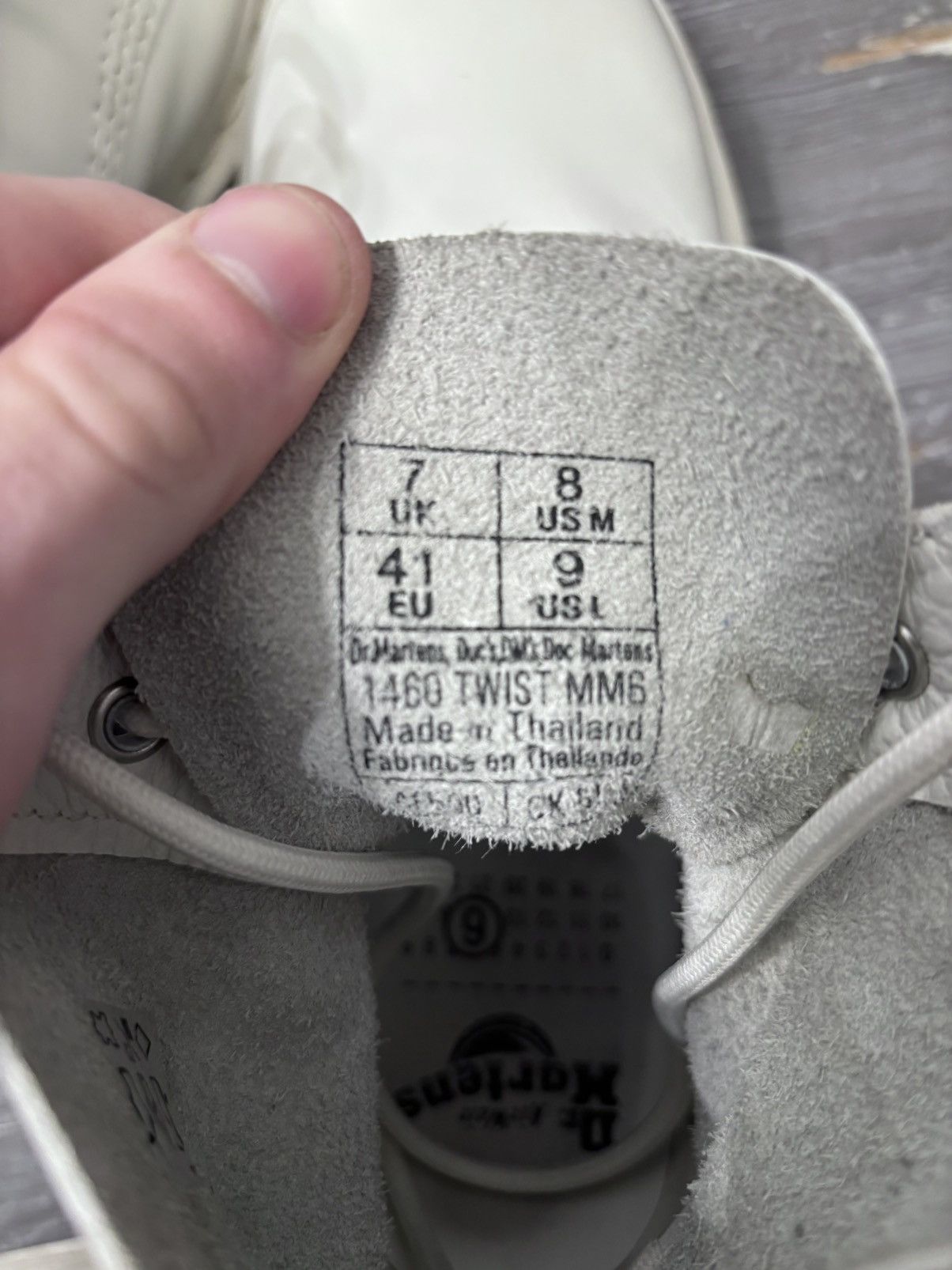 Maison Margiela MM6 Maison Margiela 1490 Dr Marten Boots Size US 8 / EU 41 - 7 Thumbnail