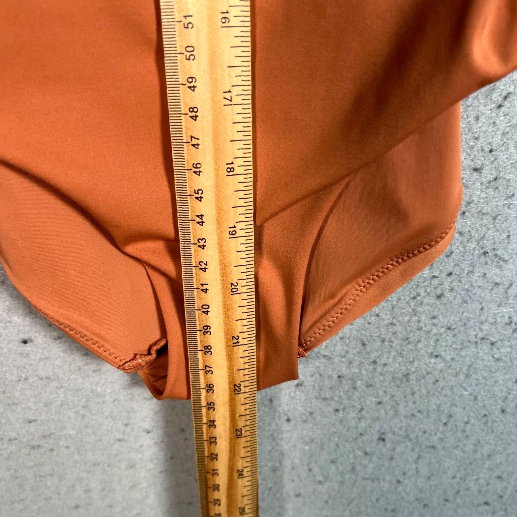 Cos COS Womens Size 36 EUR Rust Orange One-Piece Swimsuit Size ONE SIZE - 5 Thumbnail