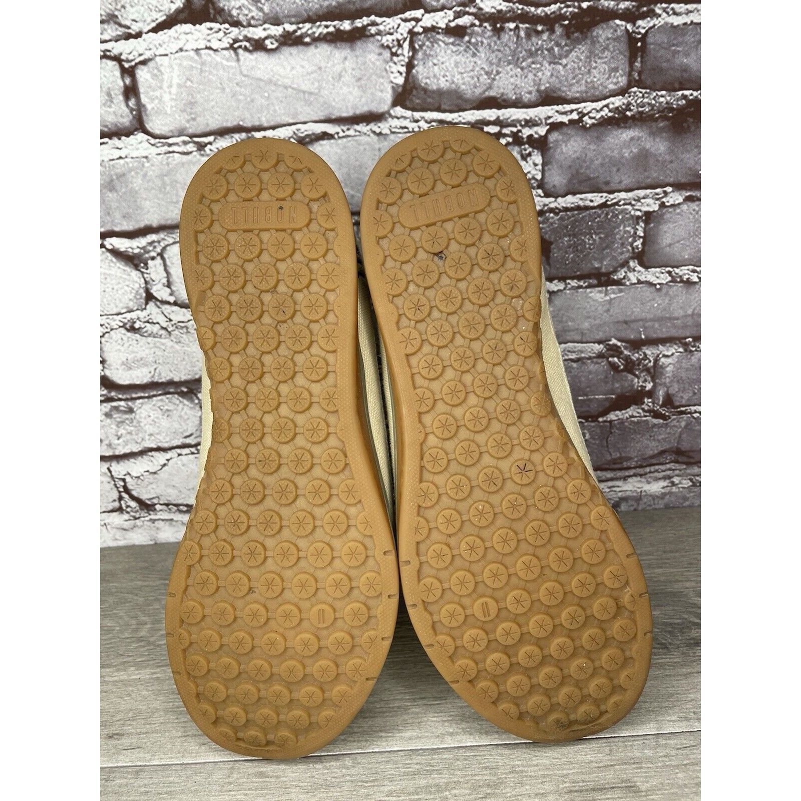 Other Nobull Mid Desert Trainer Canvas Beige Fabric Lace Up Sneake Size US 13 / EU 46 - 20 Thumbnail