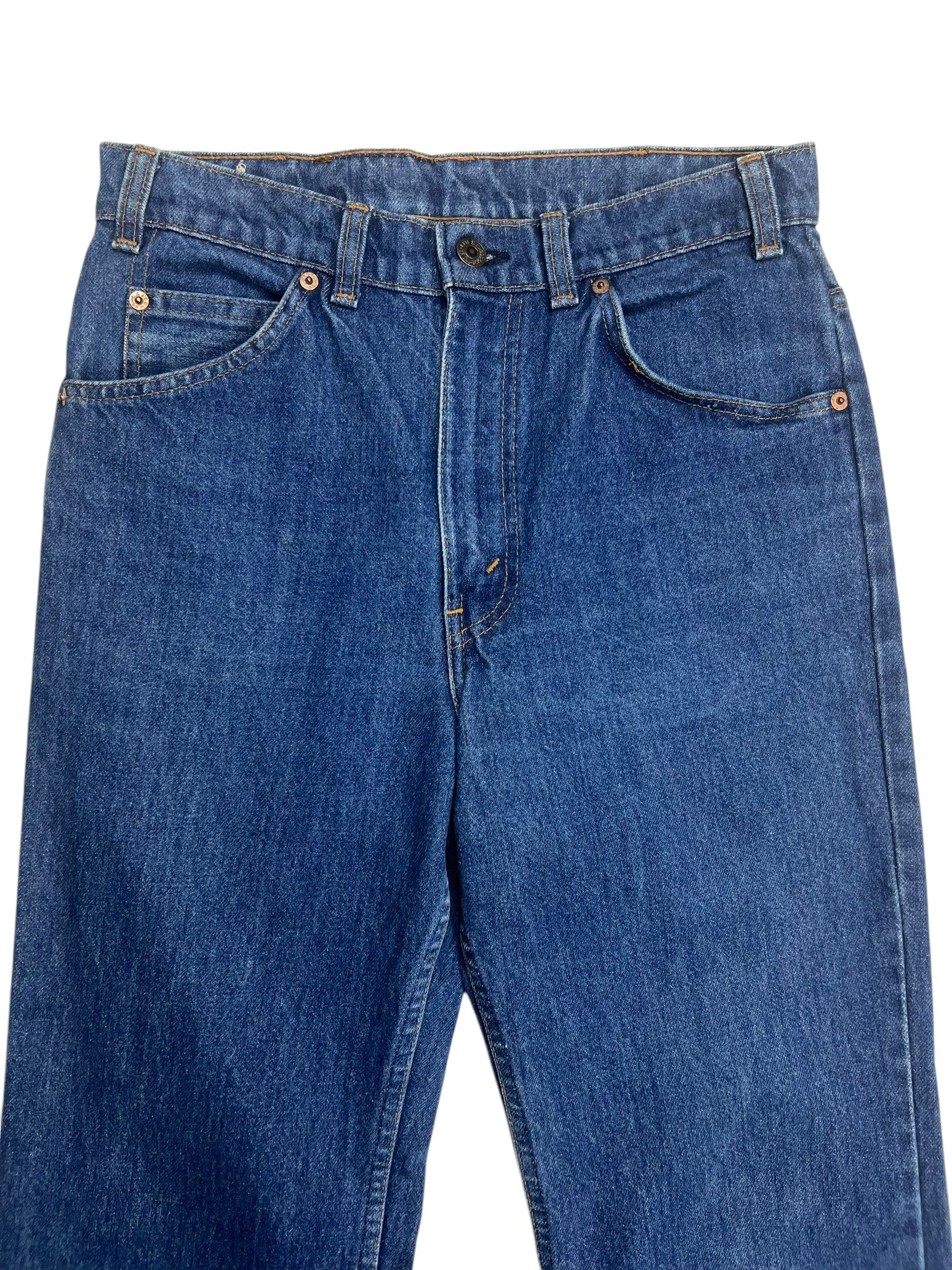 Levi's × Levi's Vintage Clothing Levi’s Western Orange Tab Blue Jeans - 28” Size US 28 / EU 44 - 3 Thumbnail