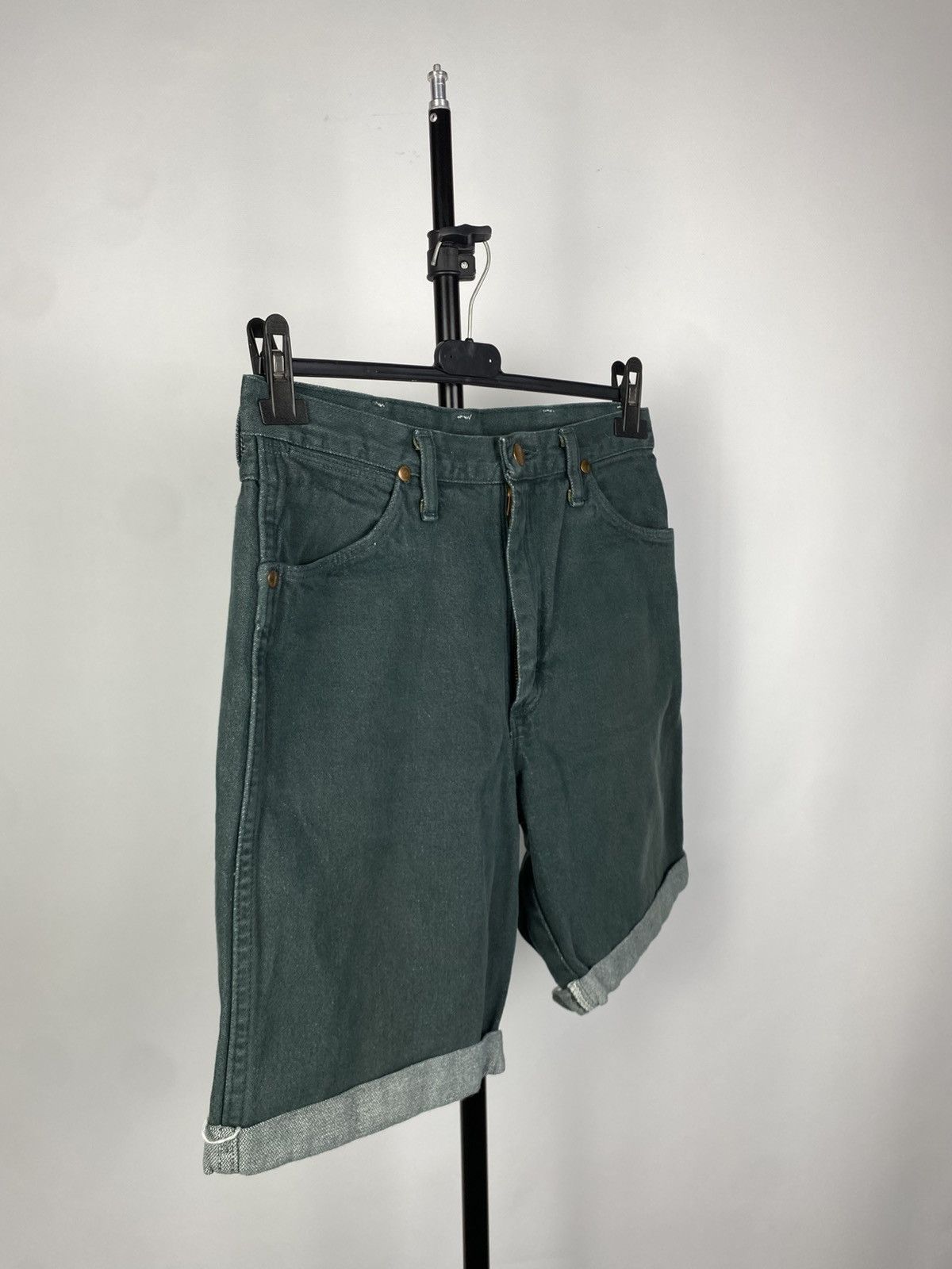 Vintage × Wrangler VintageY2K Wrangler Made in USA Denim Shorts Size US 30 / EU 46 - 2 Thumbnail