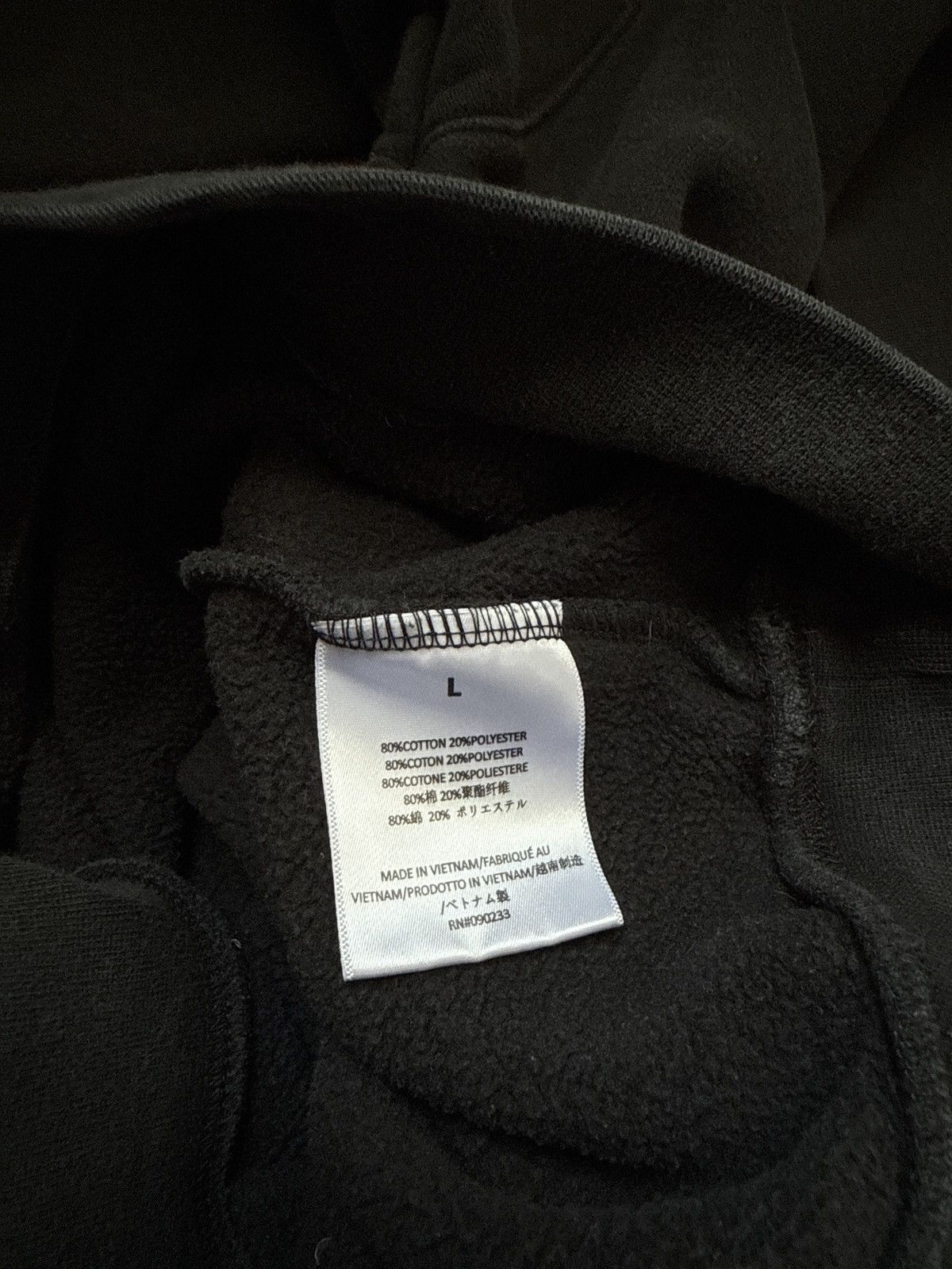 Essentials × Fear of God Fear of God Essential Black Crewneck Sweatshirt Size US L / EU 52-54 / 3 - 4 Thumbnail