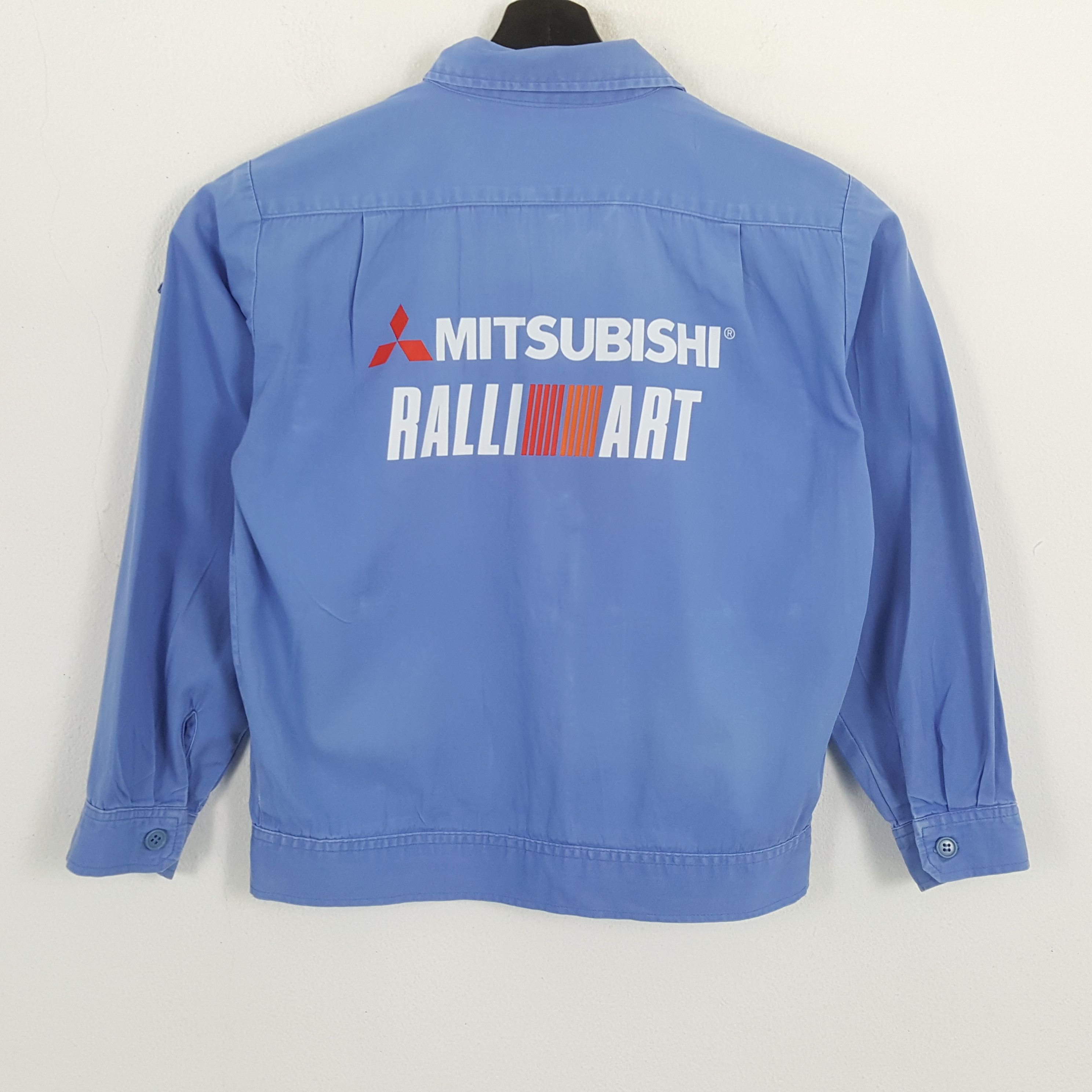 Japanese Brand × Vintage MITSUBISHI RALLI ART Japanese Motorsports Custom Jacket Size US S / EU 44-46 / 1 - 1 Thumbnail