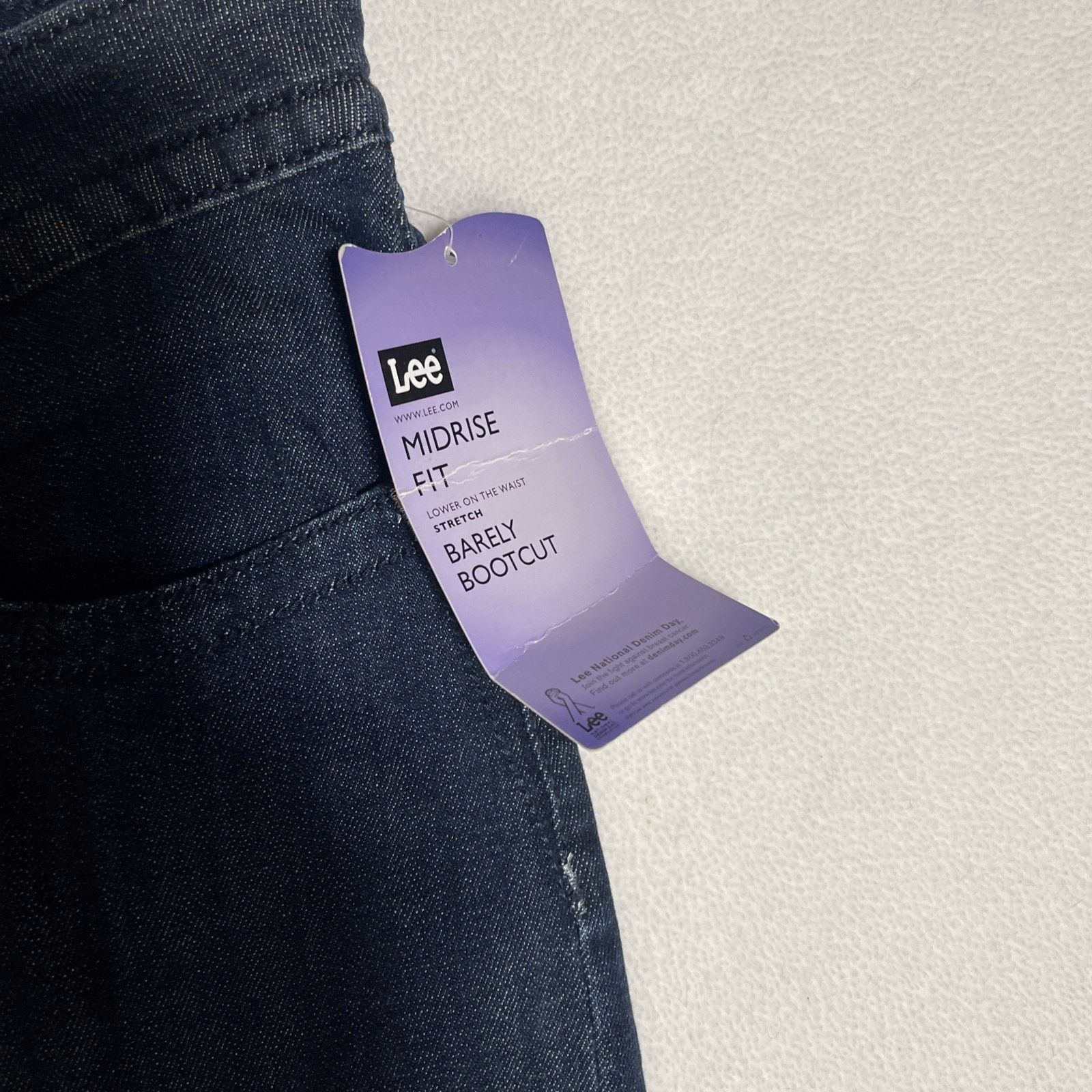 Lee Lee Horizon Women’s Slender Secret Denim Jeans 16M NWT Size 38" / US 16 / IT 52 - 3 Thumbnail