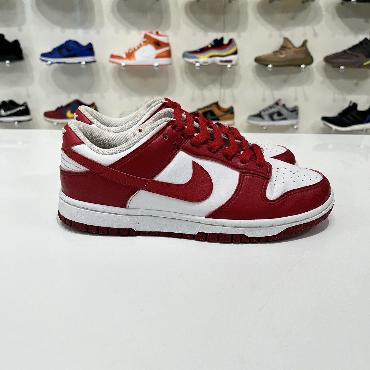 Nike Nike Dunk Low Next Nature White Gym Red Size US 8 / IT 38 - 7 Thumbnail