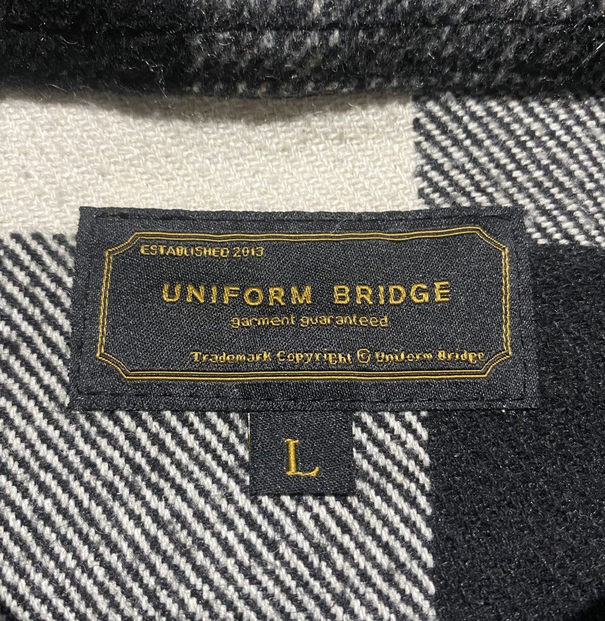 Uniform Bridge Uniform Bridge Wool Flannel Button Ups Size US L / EU 52-54 / 3 - 5 Thumbnail
