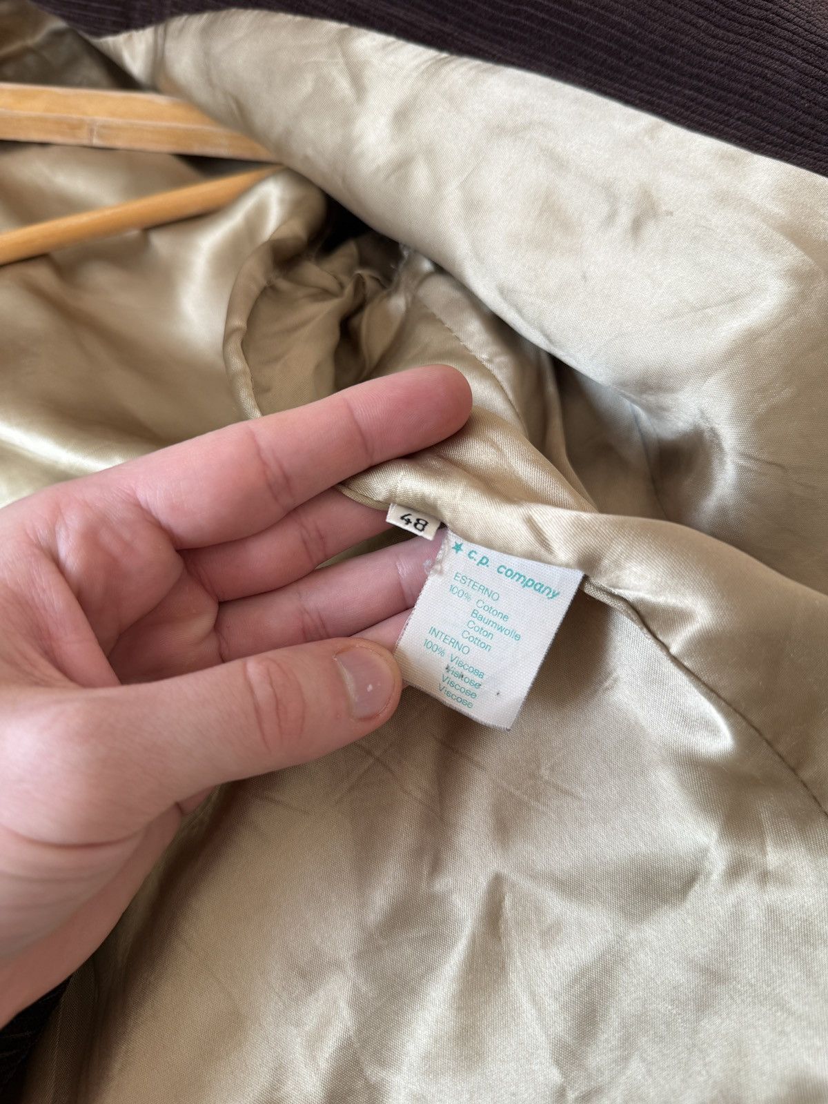 C.P. Company Archival C.P. Company Corduroy Blazer by Massimo Osti Size 40S - 8 Thumbnail