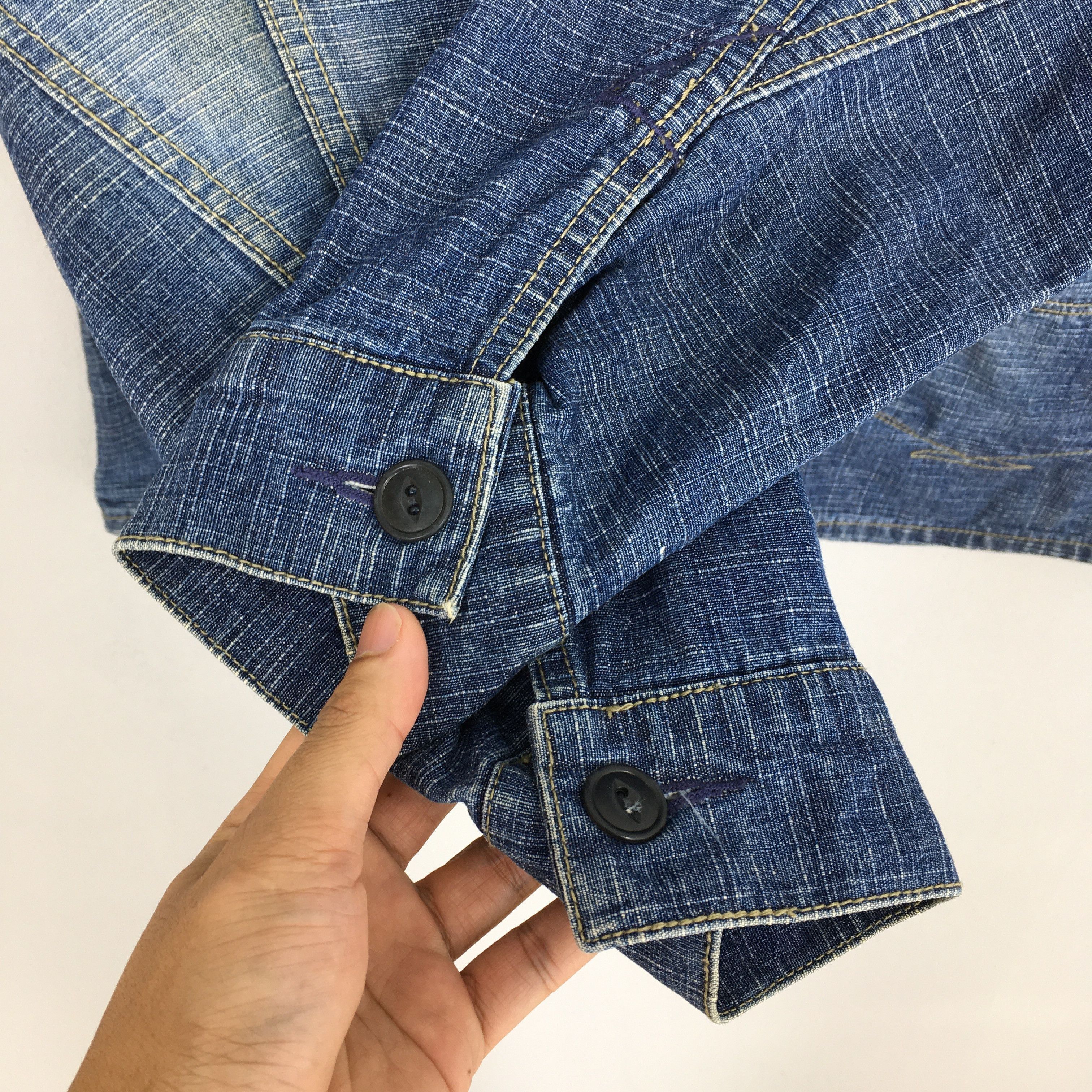Vetra Vintage 1980s Work Jeans Jacket Labour Workers Medium Size US M / EU 48-50 / 2 - 4 Thumbnail