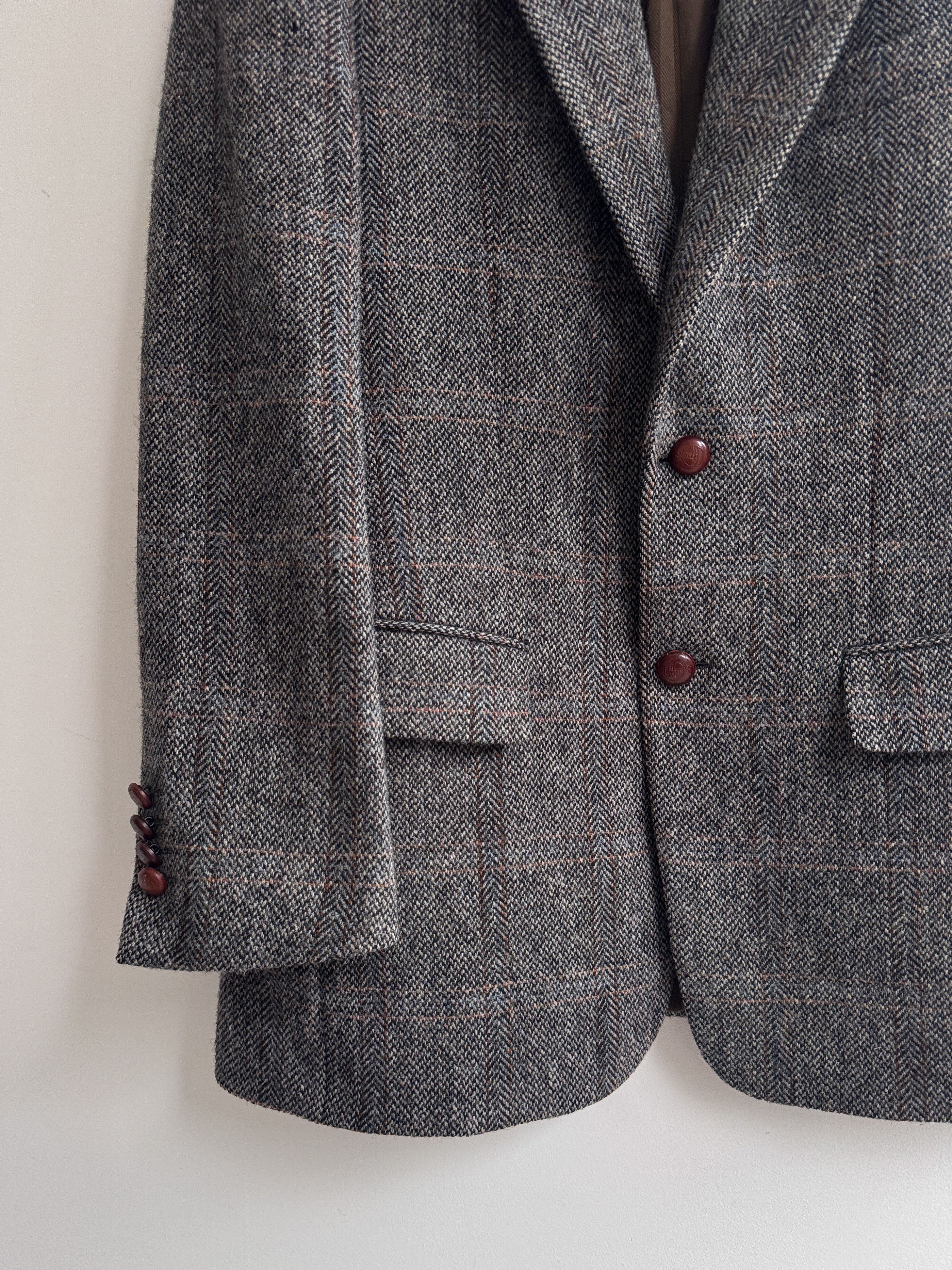 Harris Tweed Harris Tweed Matio Barutti Blazer Jacket Size 48R - 5 Thumbnail