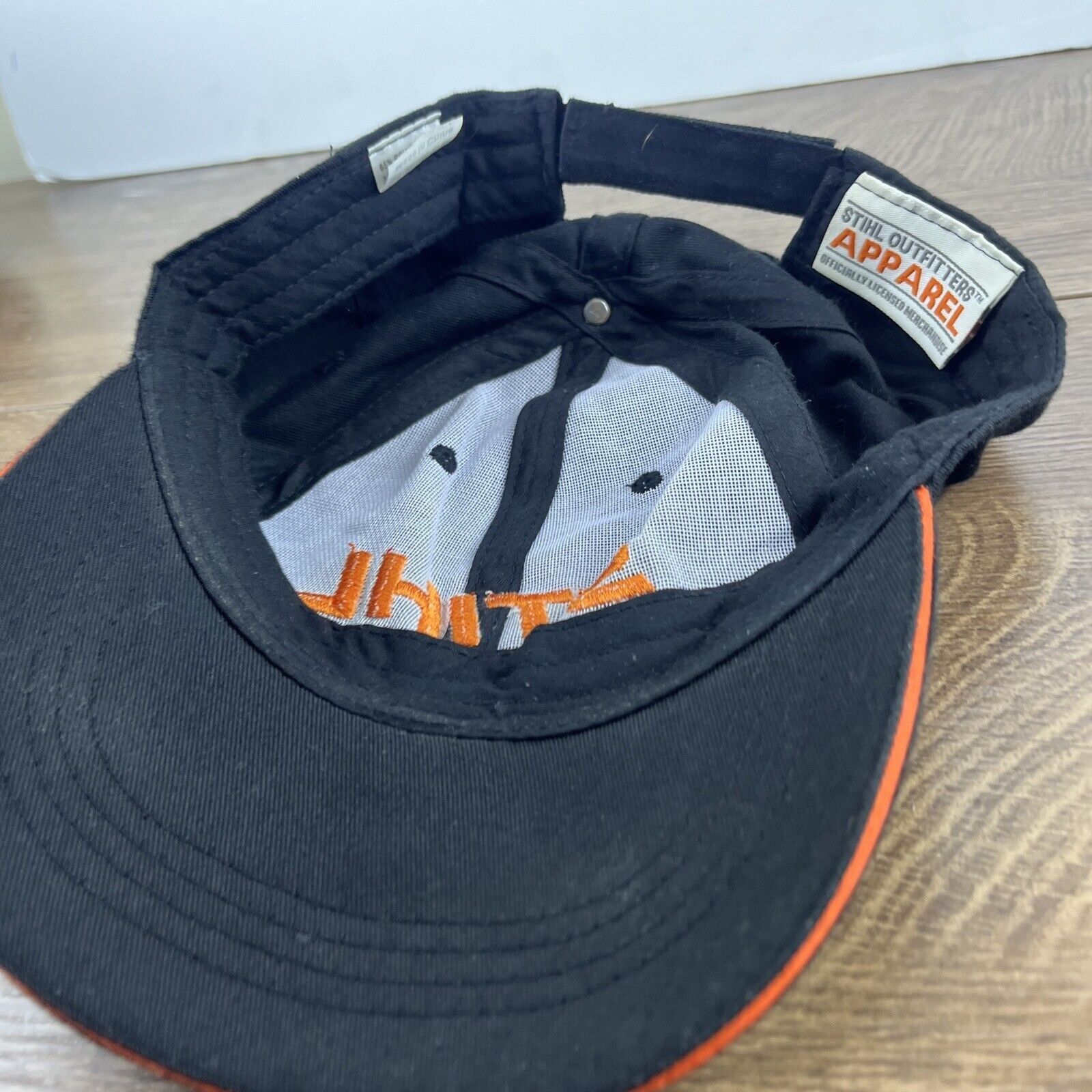 Other STIHL Hat Stihl Cap Black Hat Adjustable Adult Size Hat Cap Size ONE SIZE - 10 Thumbnail