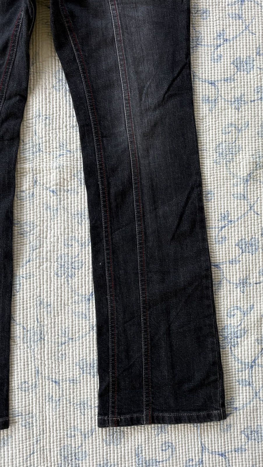 Japanese Brand Japanese Green Club Streetwear Flared Denim Size US 30 / EU 46 - 7 Thumbnail