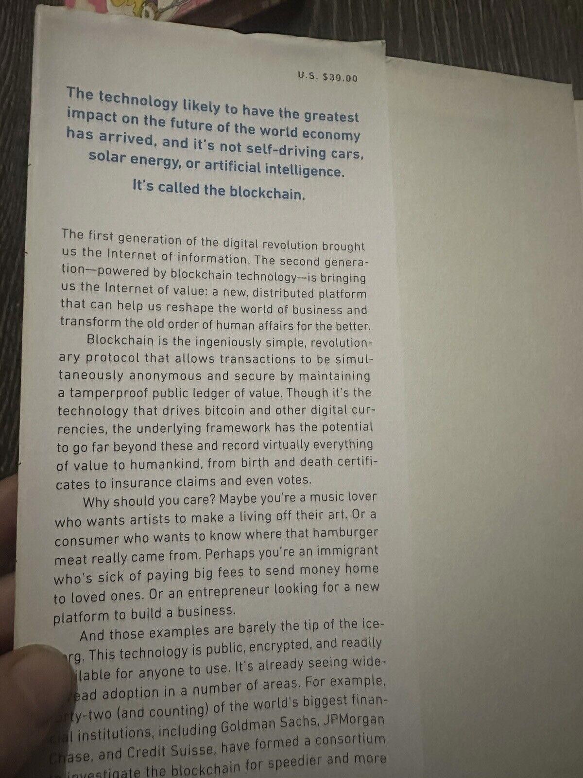 Designer Blockchain Revolution by Don Tapscott Hardcover Size ONE SIZE - 3 Thumbnail