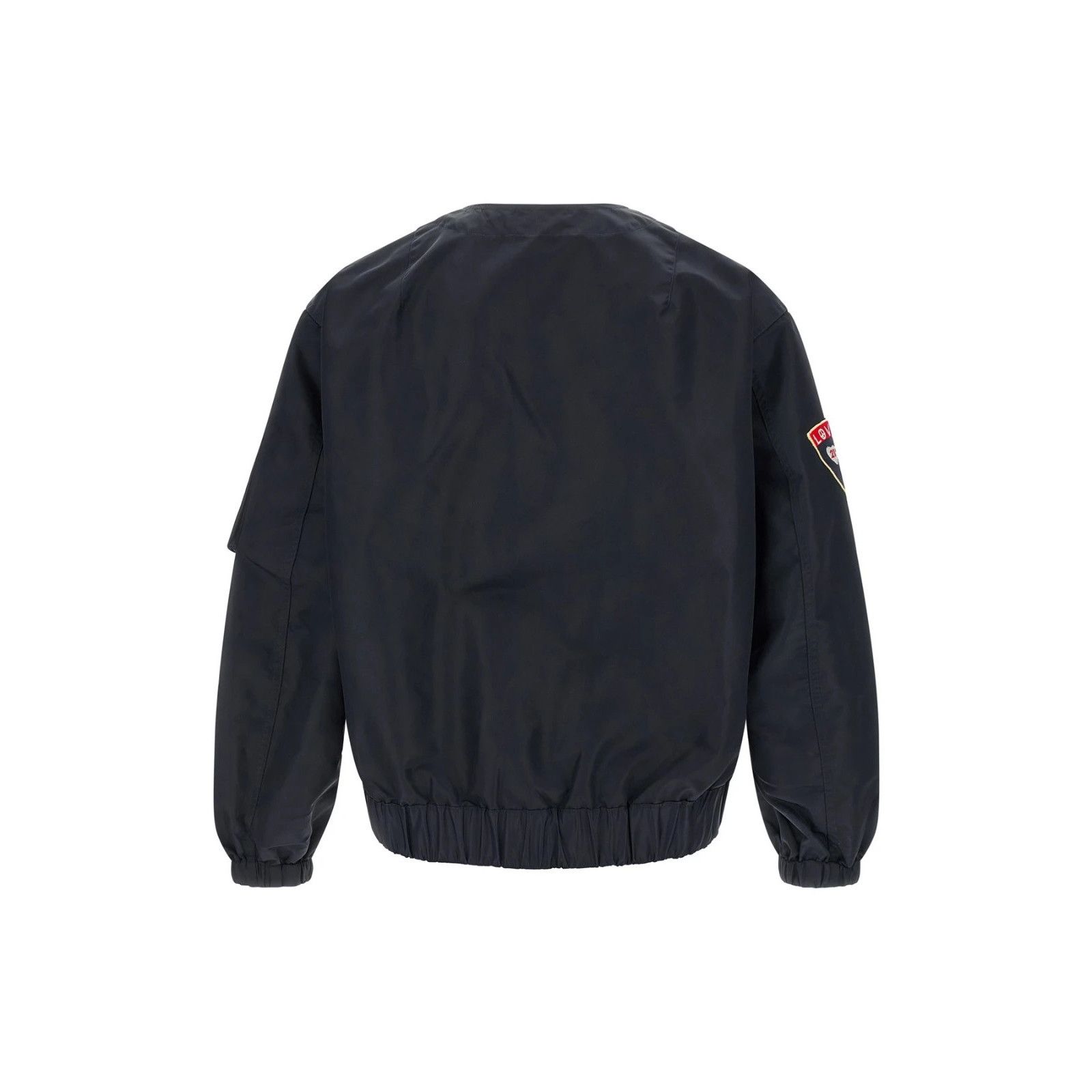 Kenzo Kenzo Badges Collarless Black Nylon Bomber Jacket New & Auth Size US XL / EU 56 / 4 - 2 Thumbnail