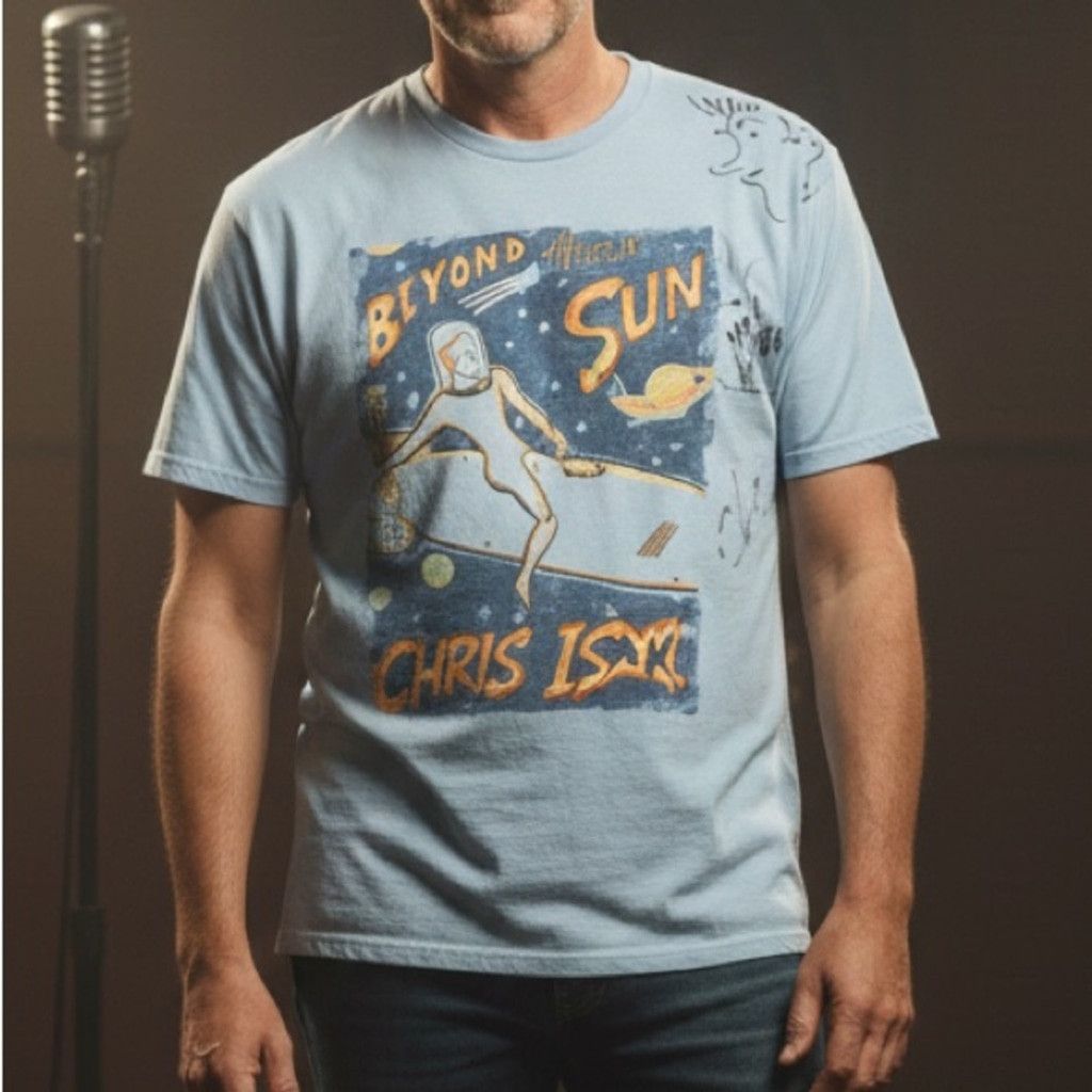 Other RARE! Signed Chris Isaak Lt Blue 2011 Tour T Shirt US XL Size US XL / EU 56 / 4 - 1 Thumbnail
