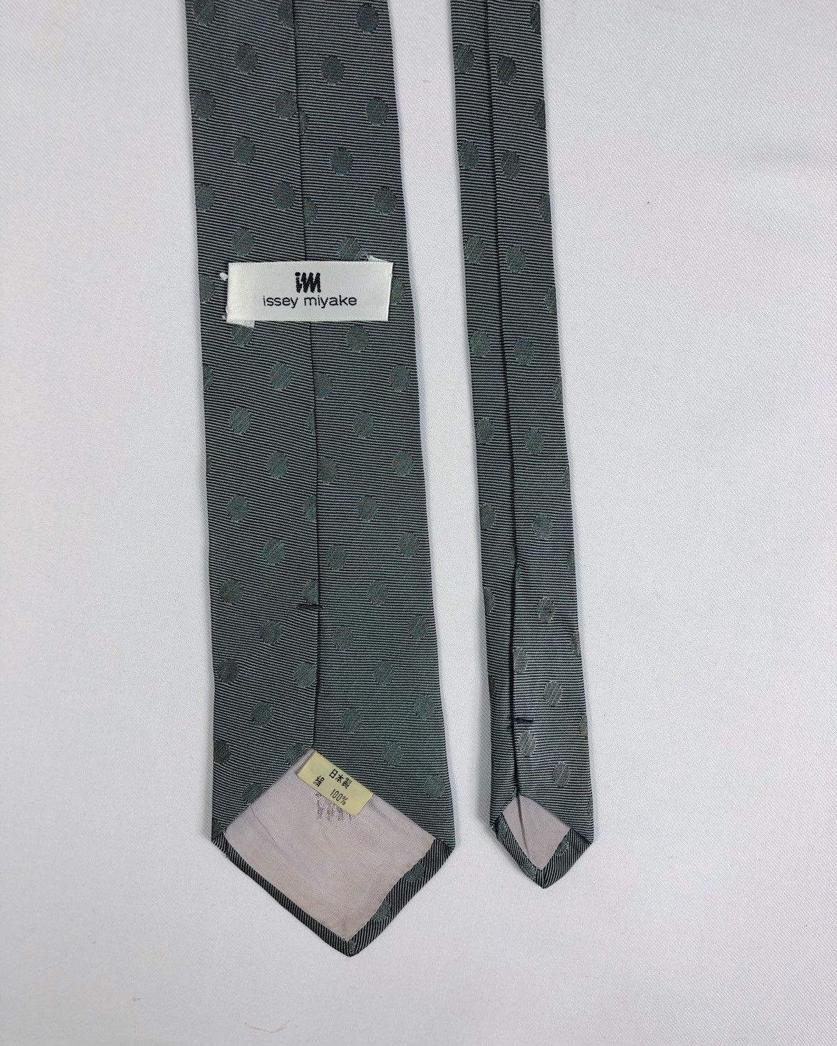 Issey Miyake Rare Vintage Issey Miyake Silk Tie Size ONE SIZE - 4 Thumbnail