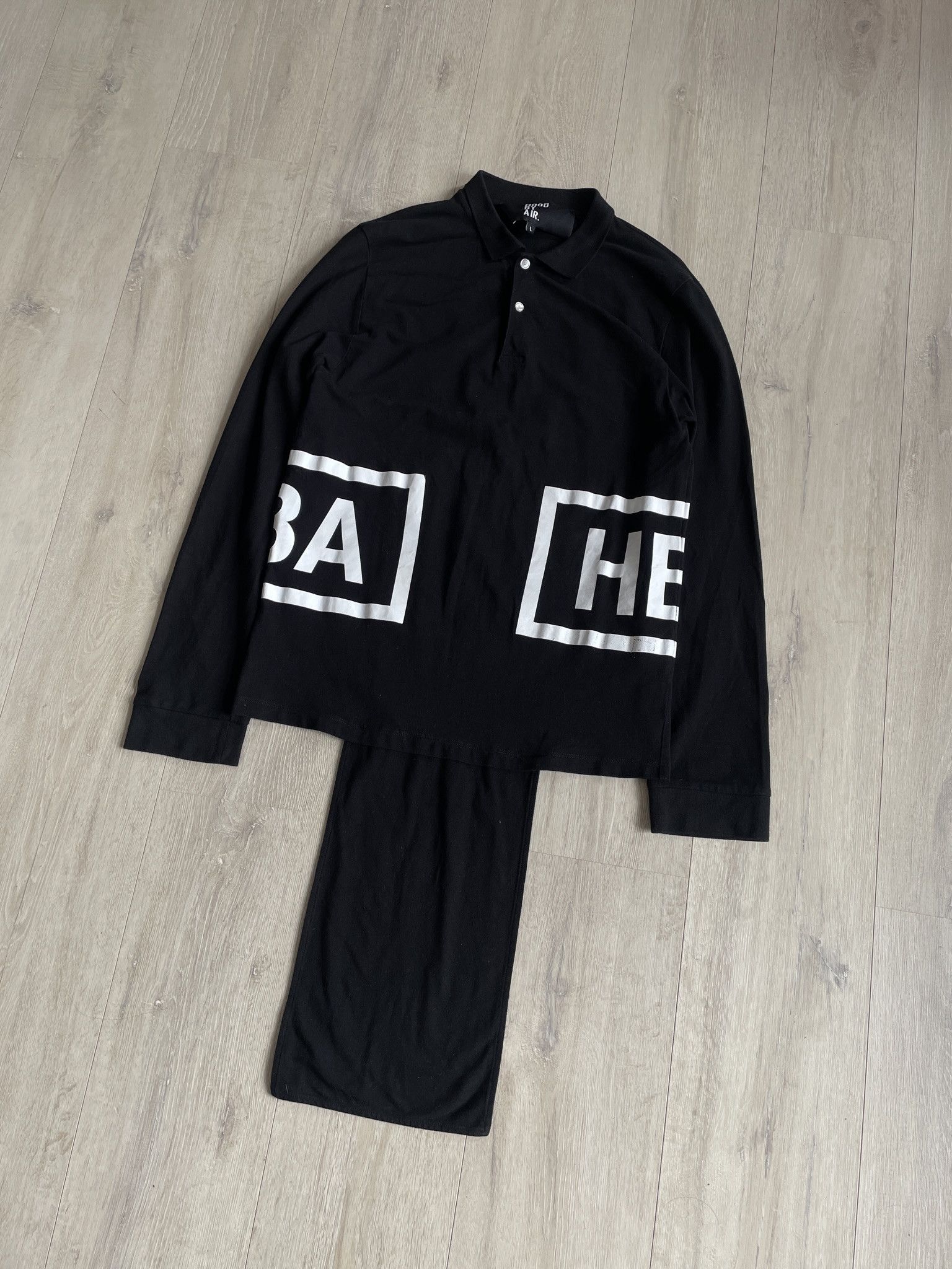 Hood By Air HBA healthgoth polo shirt by Shayne Oliver Size US M / EU 48-50 / 2 - 2 Thumbnail