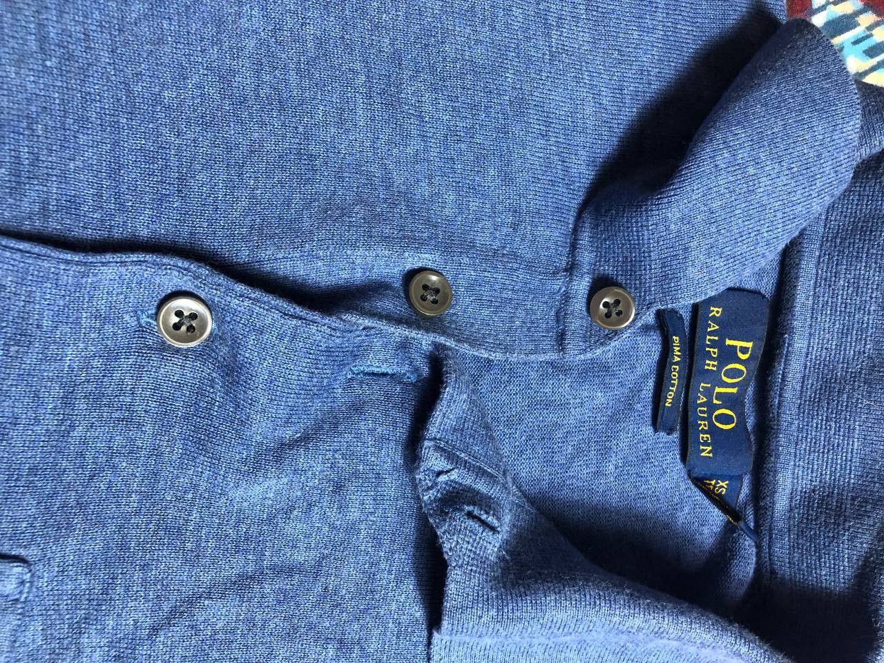Polo Ralph Lauren Vintage Polo Ralph Lauren XS T-Shirt Blue Men's Y2K Polos Size US XS / EU 42 / 0 - 12 Thumbnail