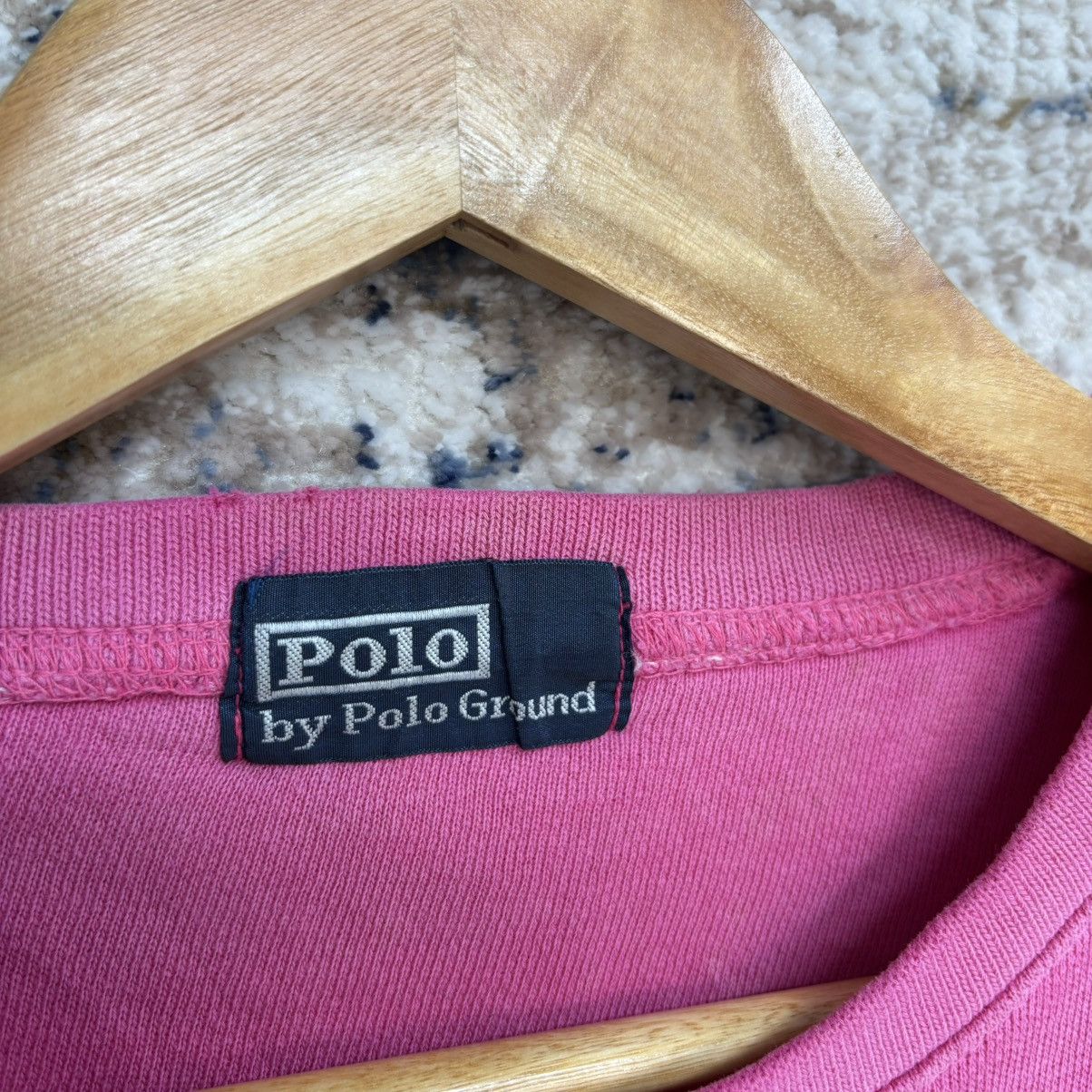 Thrashed Vintage Polo by Polo Ground Bear Sweatshirt