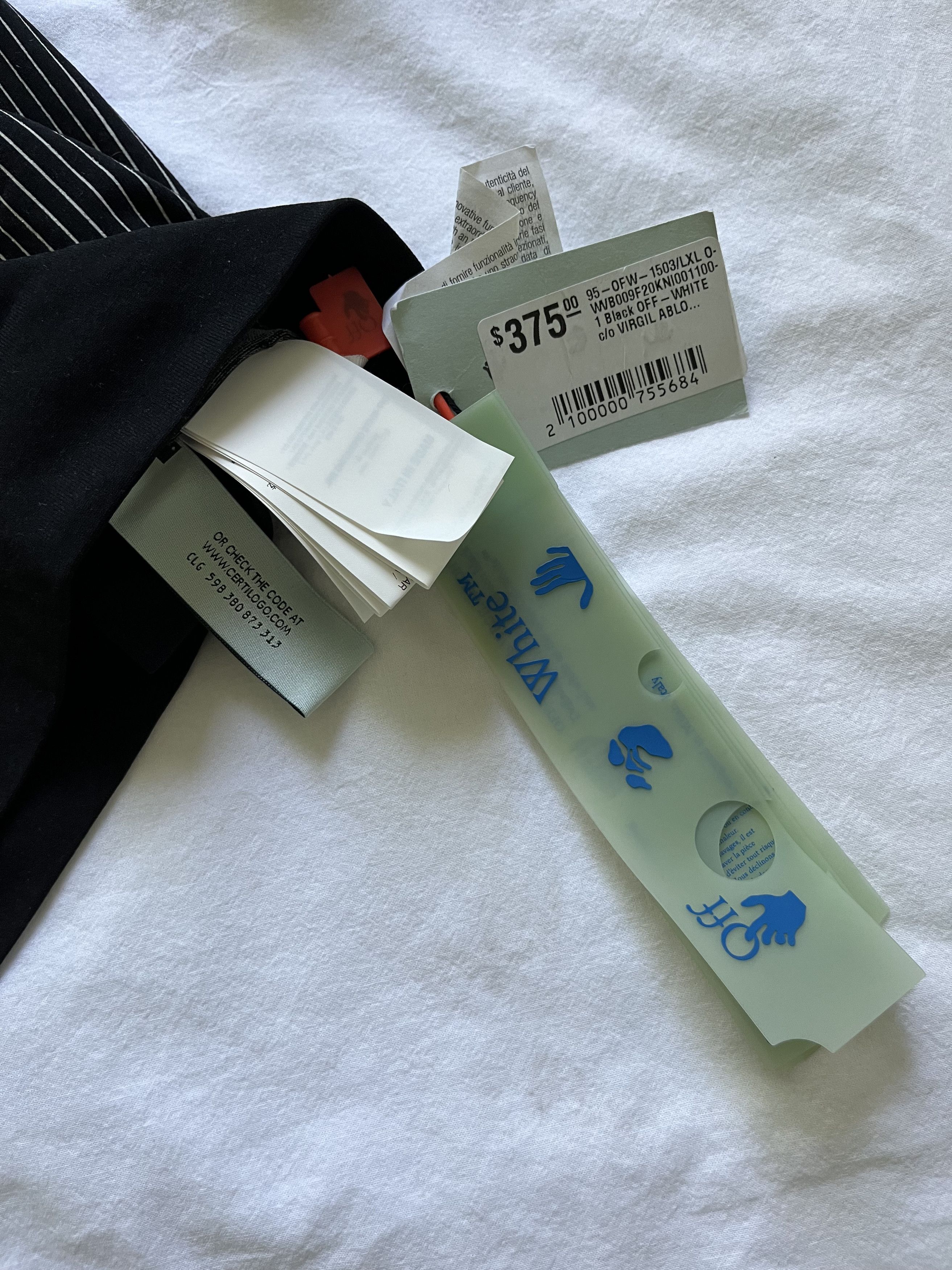 Off-White Off-White Workout long sleeve top Size L / US 10 / IT 46 - 4 Thumbnail