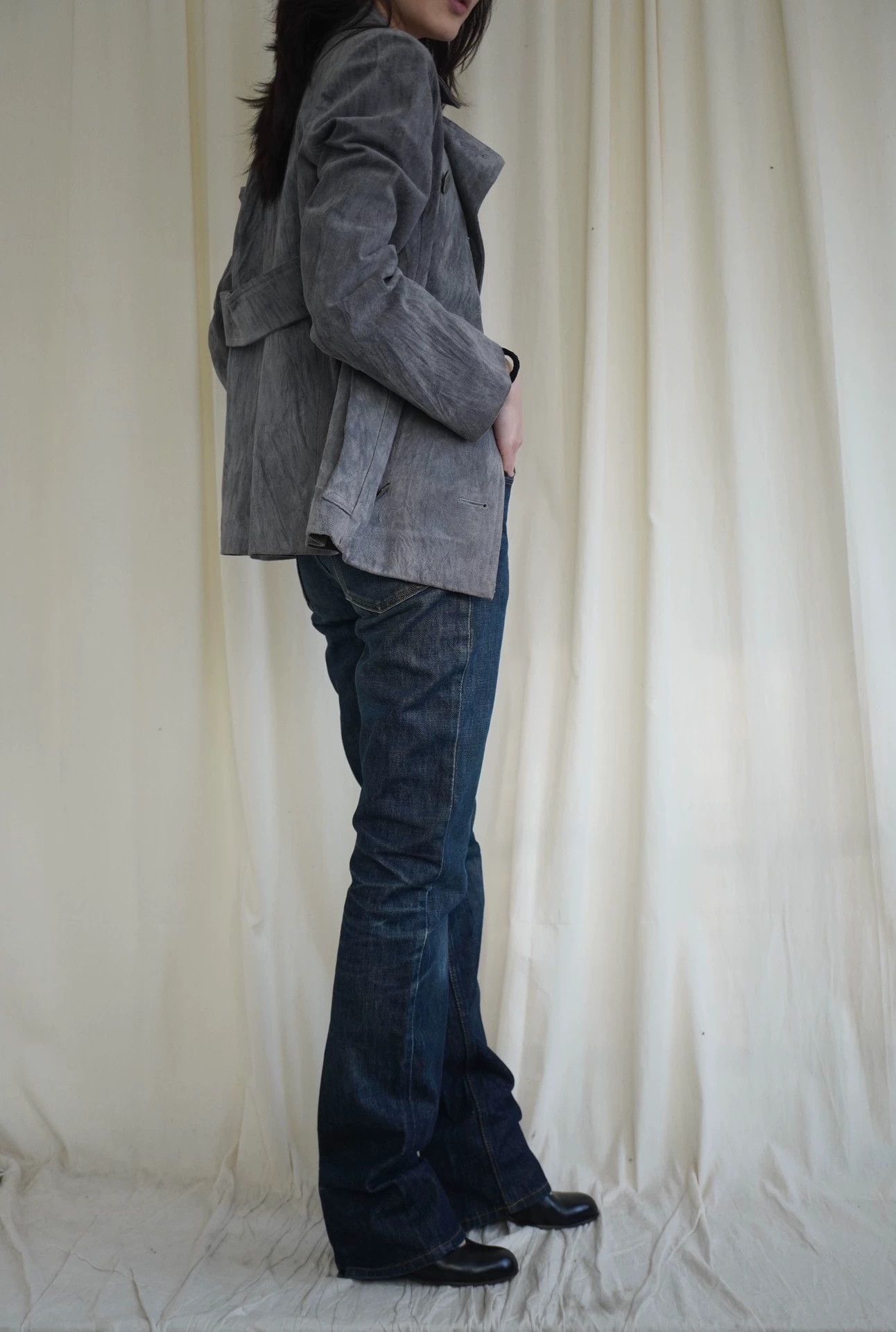 Helmut Lang Helmut Lang 1996 Rare Vintage Washed Long Jeans Size 26 Size 26" / US 2 / IT 38 - 7 Thumbnail