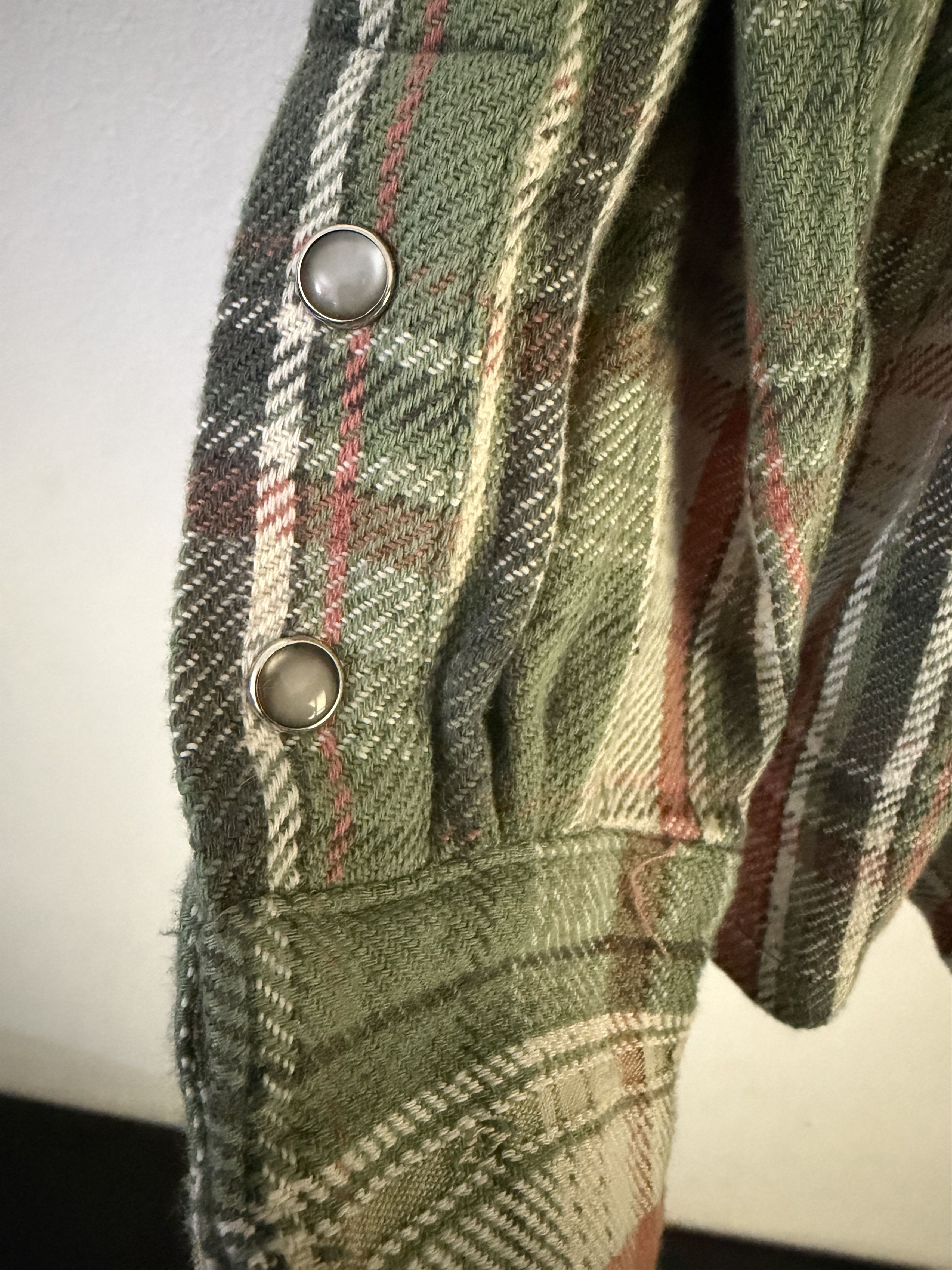 Greg Lauren Plaid Western Studio Overshirt Size US XL / EU 56 / 4 - 5 Thumbnail