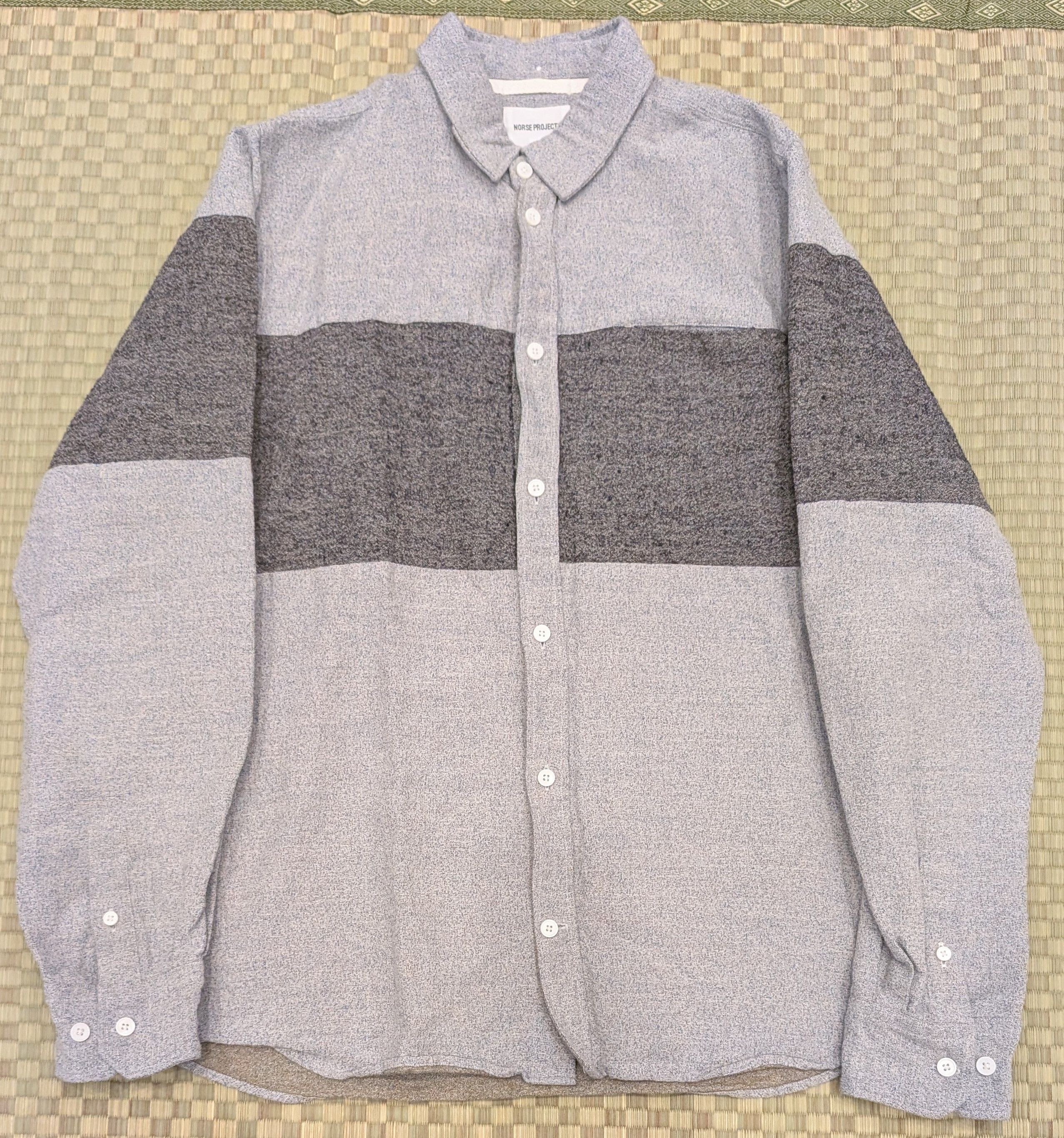 Norse Projects Norse Projects Andron Speckled Cotton Linen Shirt Size US L / EU 52-54 / 3 - 1 Thumbnail