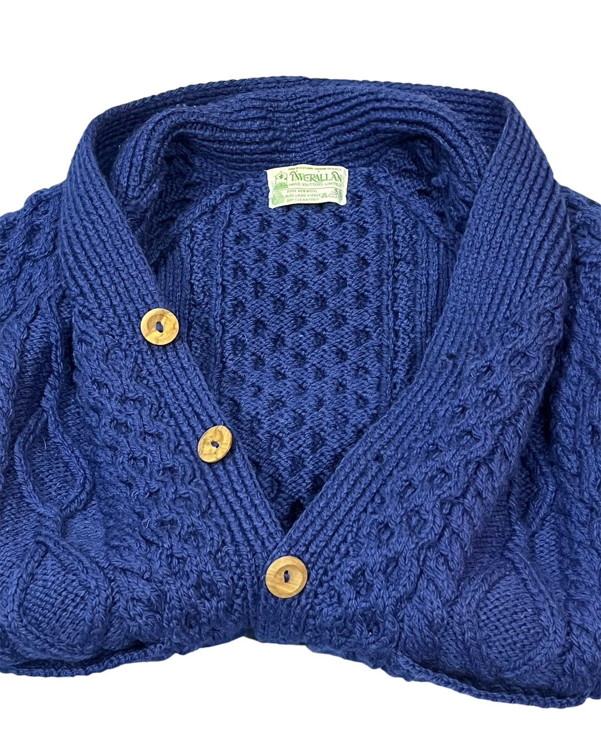 Inverallan Inverallan 6A Shawl Collar Cardigan Jacket Sweater Size US S / EU 44-46 / 1 - 8 Thumbnail