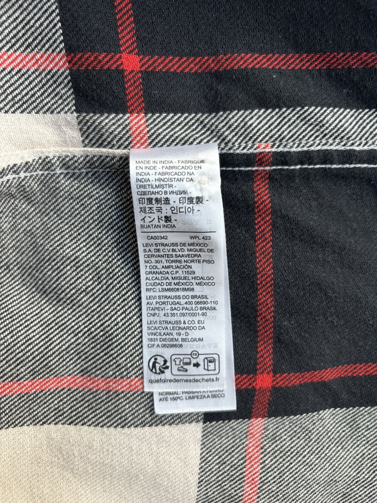 Levi's Levi’s Classic Worker Flannel Overshirt US M Size US M / EU 48-50 / 2 - 5 Thumbnail