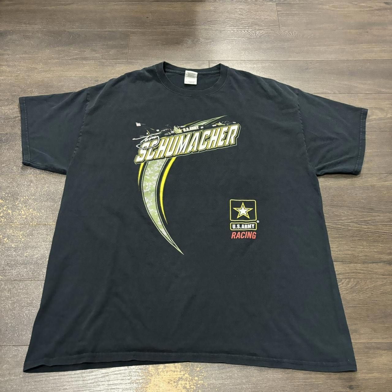 Gildan vintage Tony Schumacher us army racing T Shirt 2012 XL Size US XL / EU 56 / 4 - 3 Thumbnail