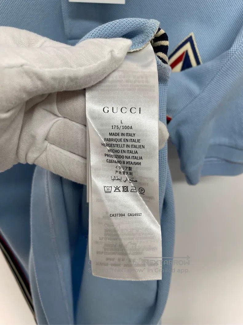 Gucci Gucci Polo short-sleeved T-shirt Size US L / EU 52-54 / 3 - 5 Thumbnail