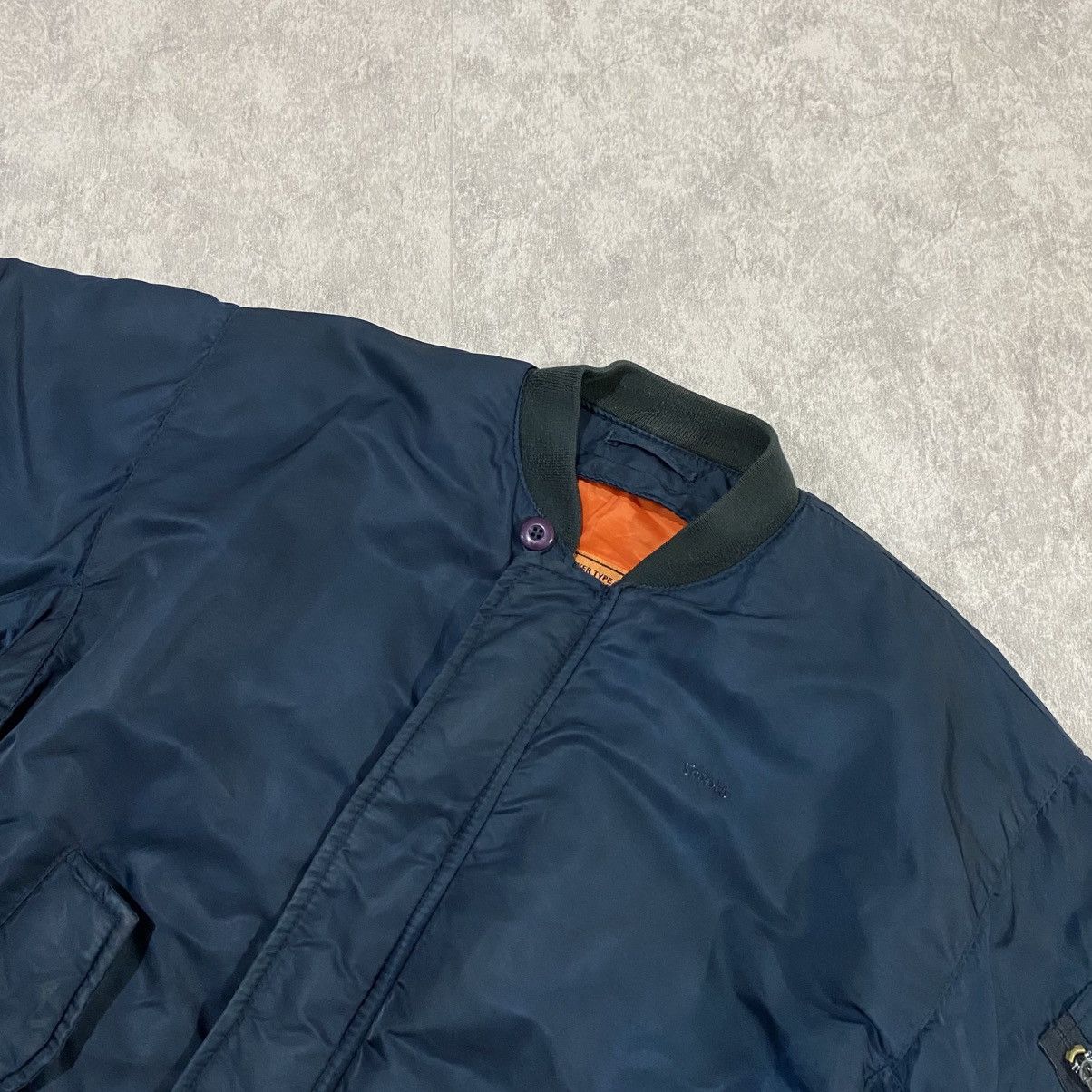 Schott Vintage Schott Flyer Bomber Navy w/ Removable Vest Lining Size US S / EU 44-46 / 1 - 16 Thumbnail