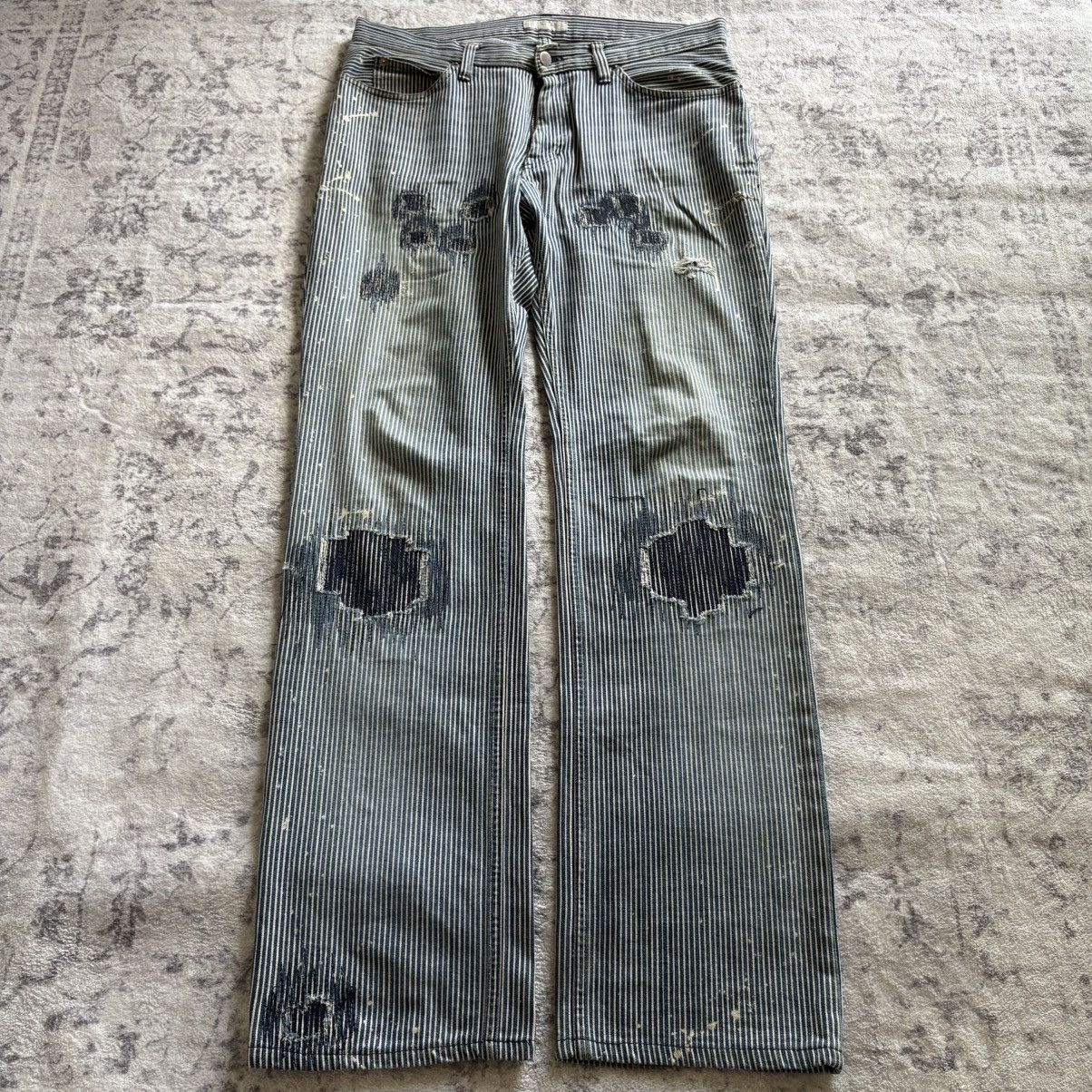 Number N Ine Hickory Denim | Grailed
