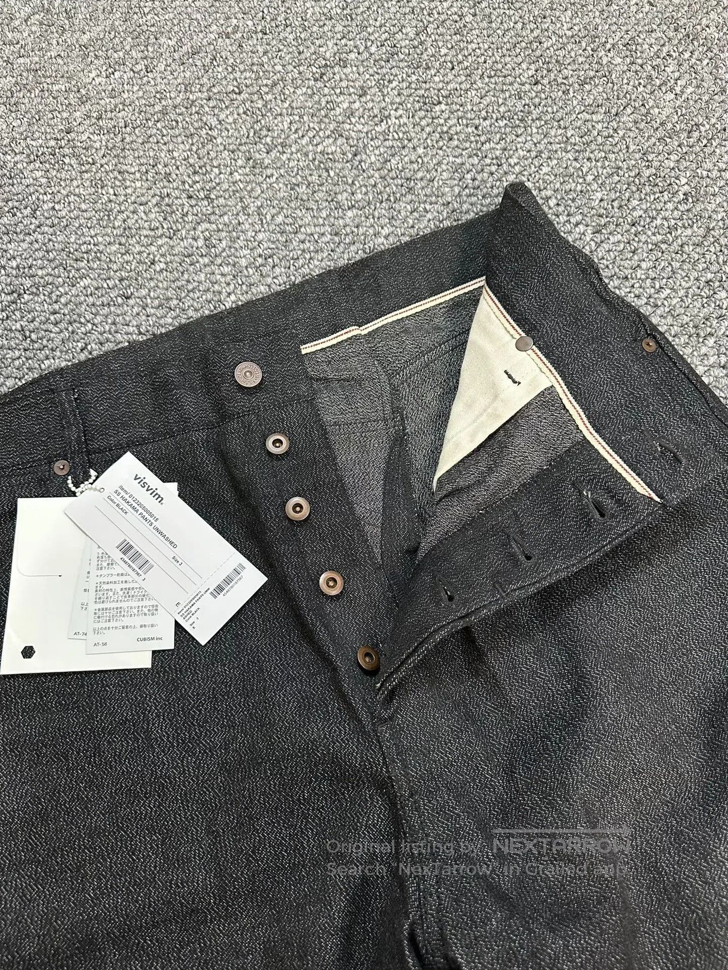 Visvim visvim hakama black loose jeans. Size US 36 / EU 52 - 3 Thumbnail