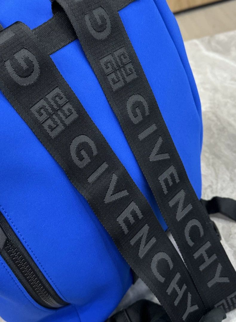 Givenchy Givenchy Blue Ribbon Lettering Backpack Size ONE SIZE - 6 Thumbnail