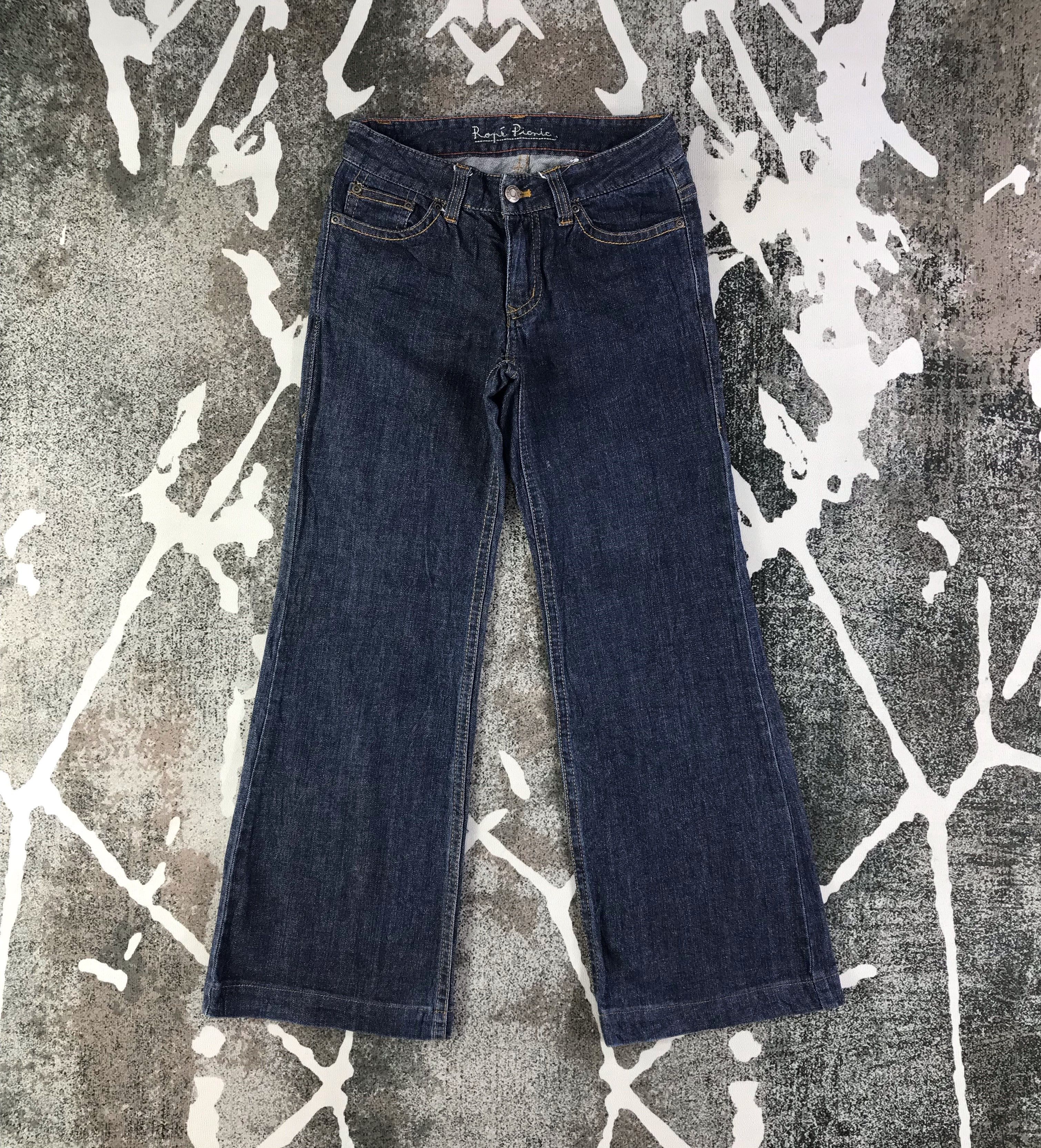 Japanese Brand Rope Picnic Jeans Flare Denim KJ1711