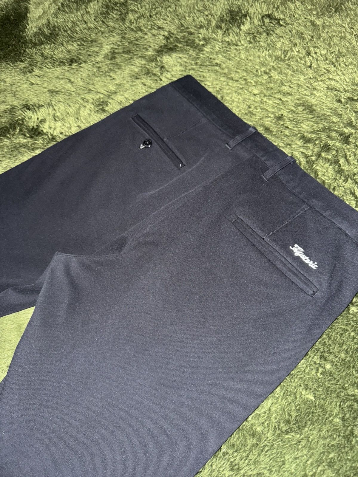 Hysteric Glamour [M] Hysteric Glamour Cotton-Poly Blended Easy Pants Black Size US 32 / EU 48 - 9 Thumbnail