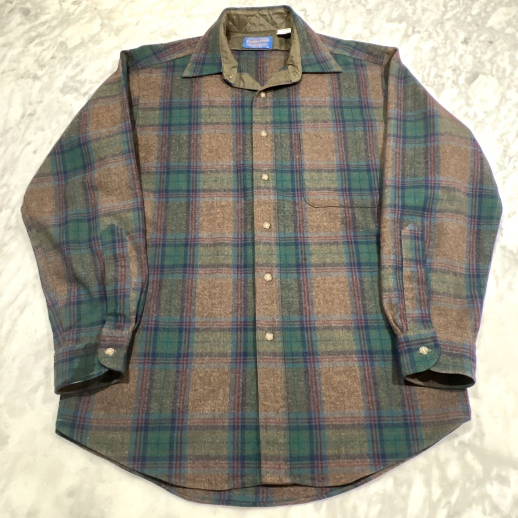Pendleton Pendleton Wool Shirt Men M Pocket Long Sleeve Plaid Size US M / EU 48-50 / 2 - 3 Thumbnail