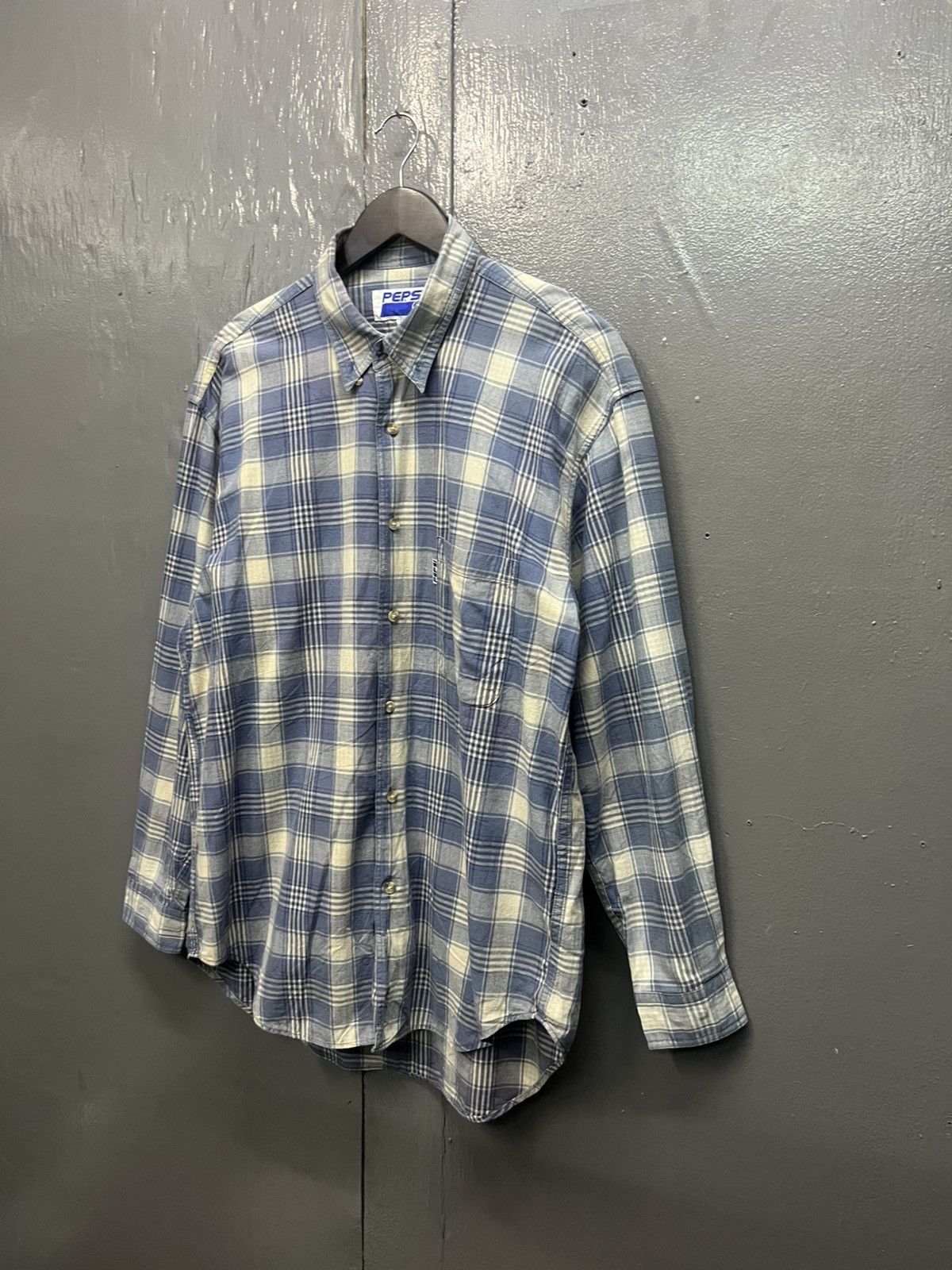 Vintage Vintage Pepsi Shirt Button Ups Size US L / EU 52-54 / 3 - 2 Thumbnail