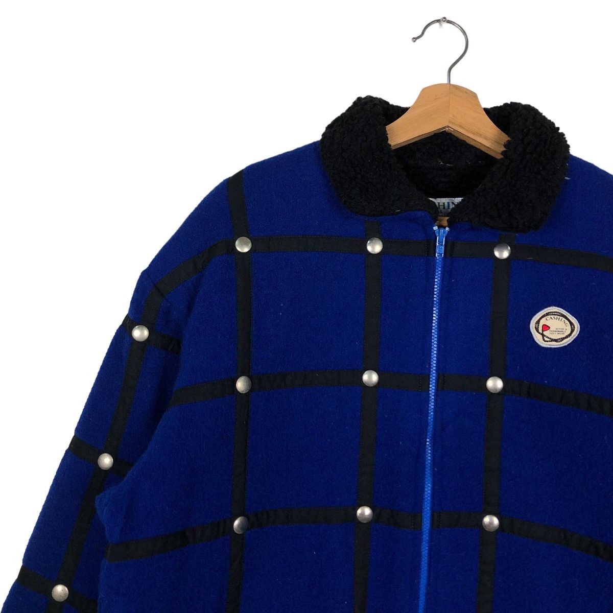 Japanese Brand 🔥90’s Vintage Wool Bomber Jacket Cashing Golf Sports Wear Size US L / EU 52-54 / 3 - 6 Thumbnail