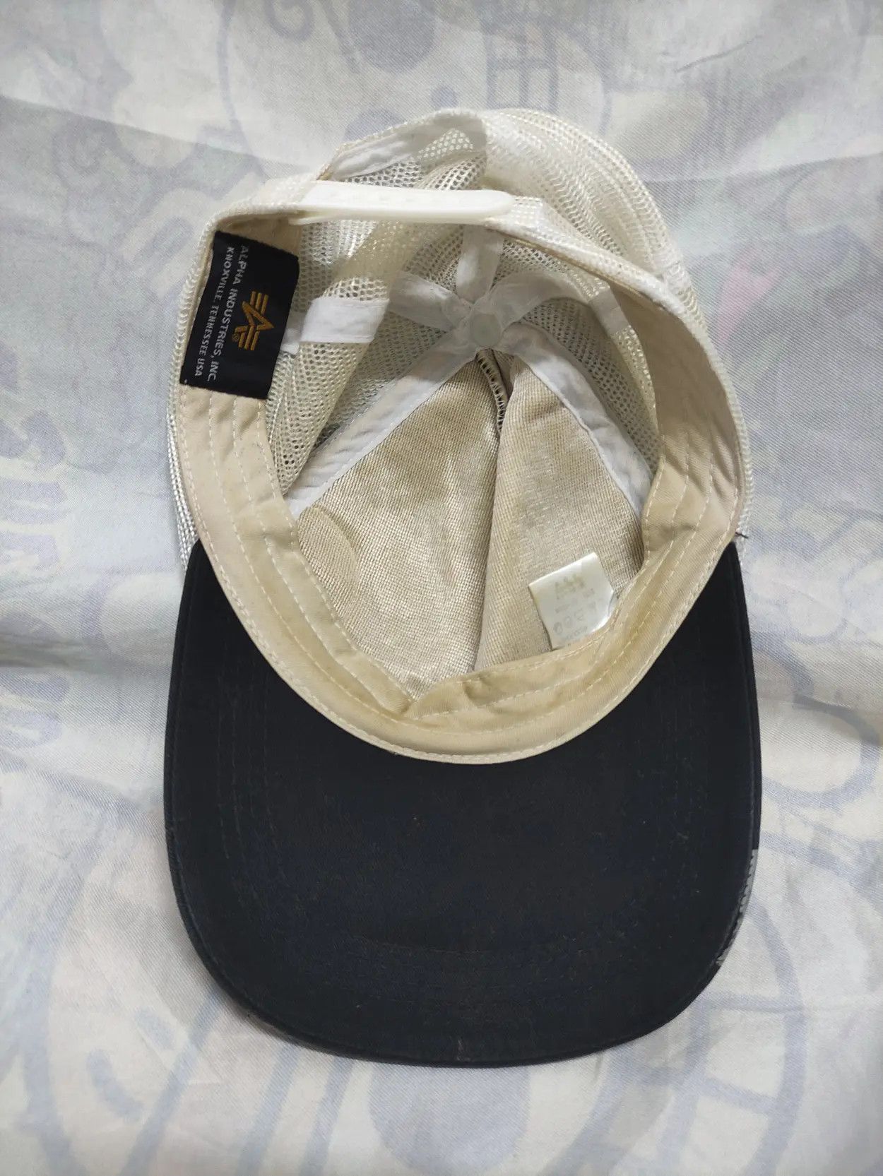 Alpha Industries ALPHA INDUSTRIES VINTAGE TRUCKER CAP DESIGN DISTRESSED Size ONE SIZE - 9 Thumbnail