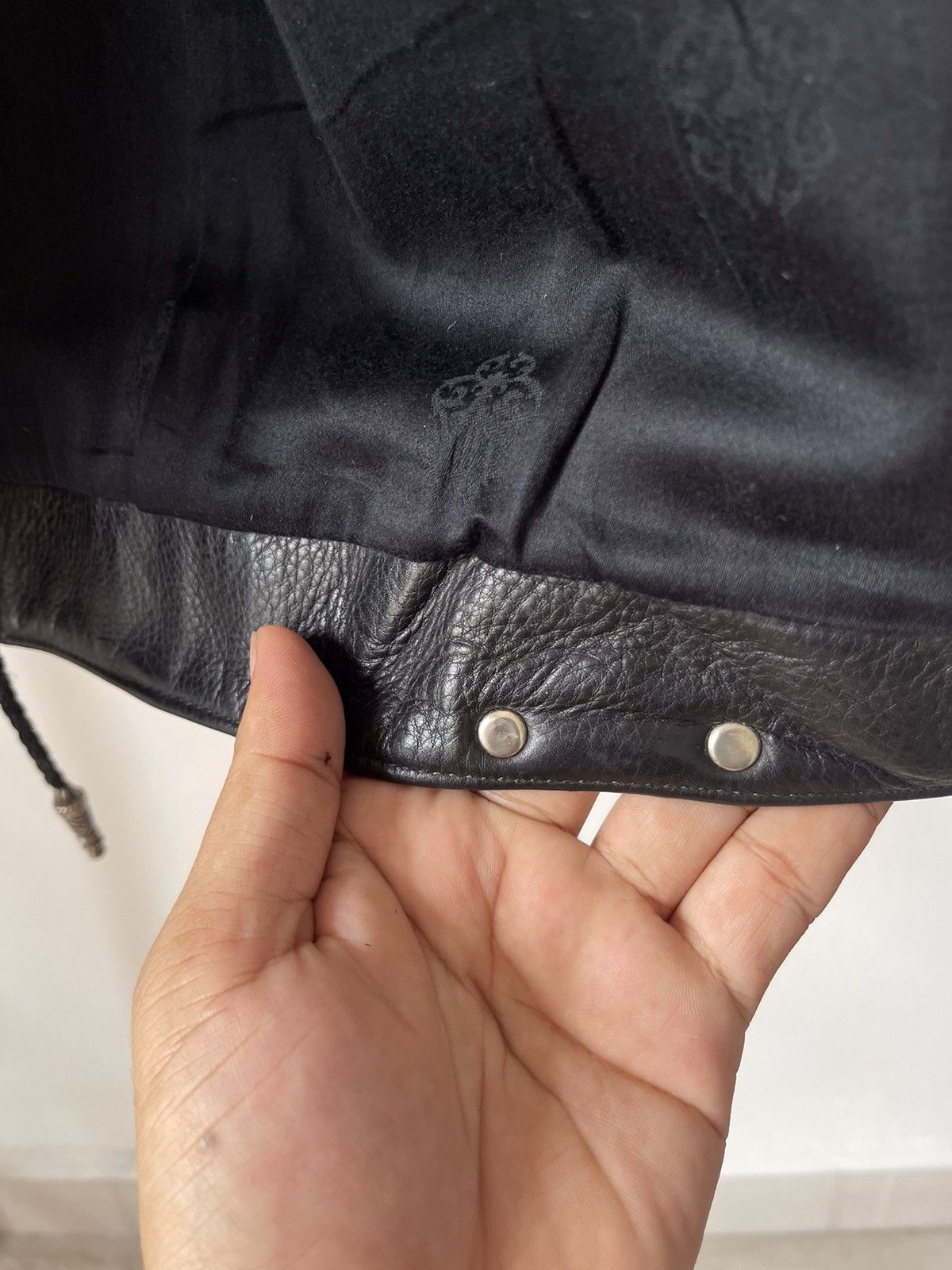 Chrome Hearts 1995 Iconic Chrome Hearts Six Button Leather Vest Size US M / EU 48-50 / 2 - 20 Thumbnail