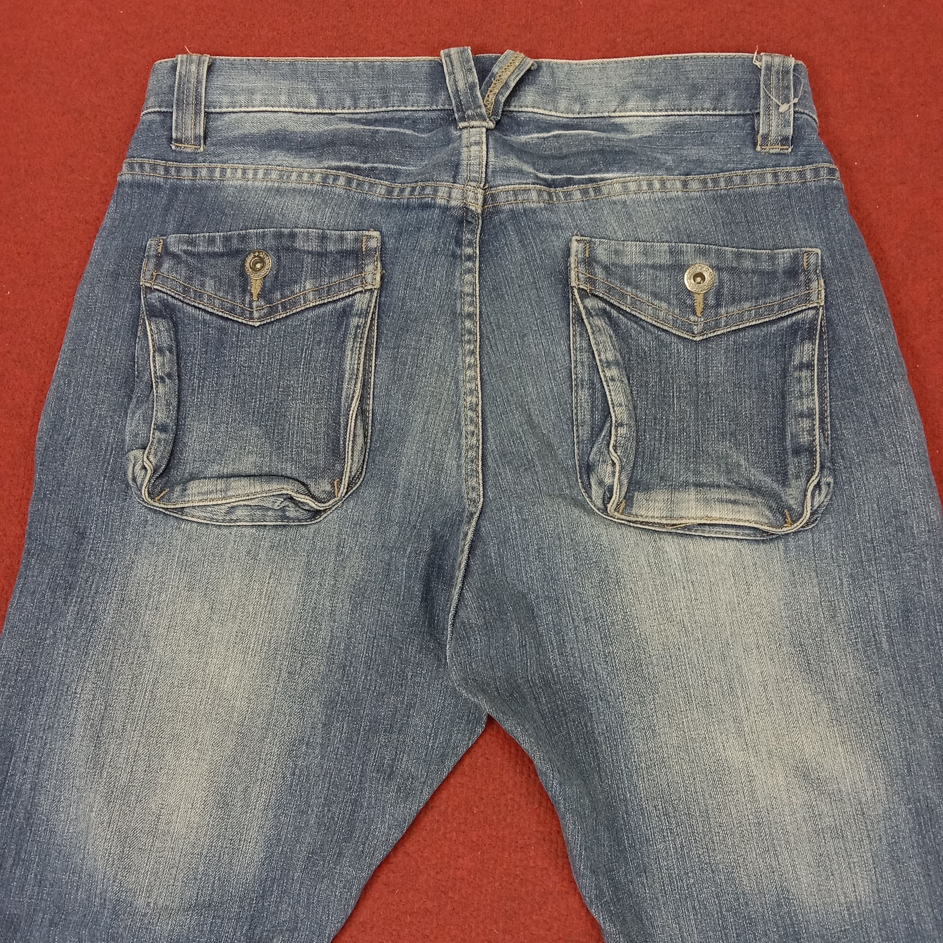 Japanese Brand × PPFM × Vintage PPFM Japanese Brand Streetwear Rock Punk Style Jeans Size US 31 - 5 Thumbnail