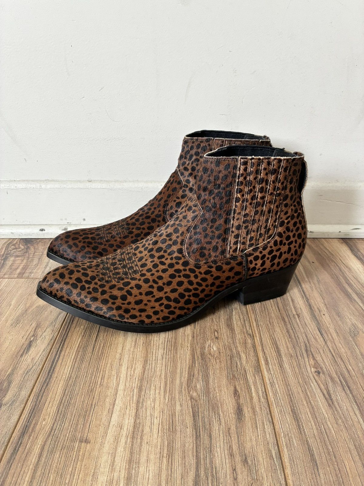 Hysteric Glamour Hysteric Glamour Leopard Western Boots Size US 9 / EU 42 - 1 Thumbnail
