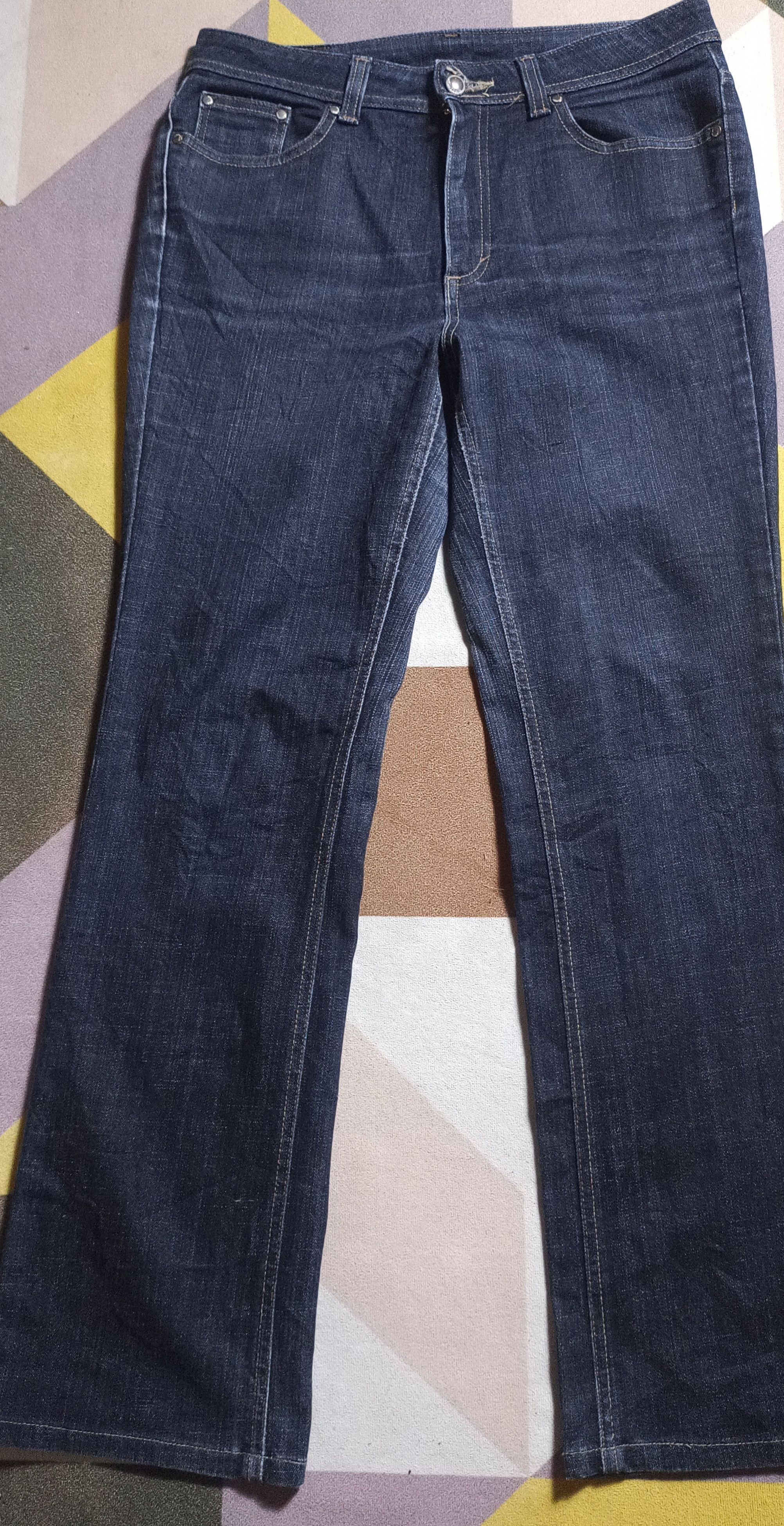 Edwin × Japanese Brand × Jean Flare💥 Miss Edwin International Basic Denim Jeans Size 32" / US 10 / IT 46 - 4 Thumbnail