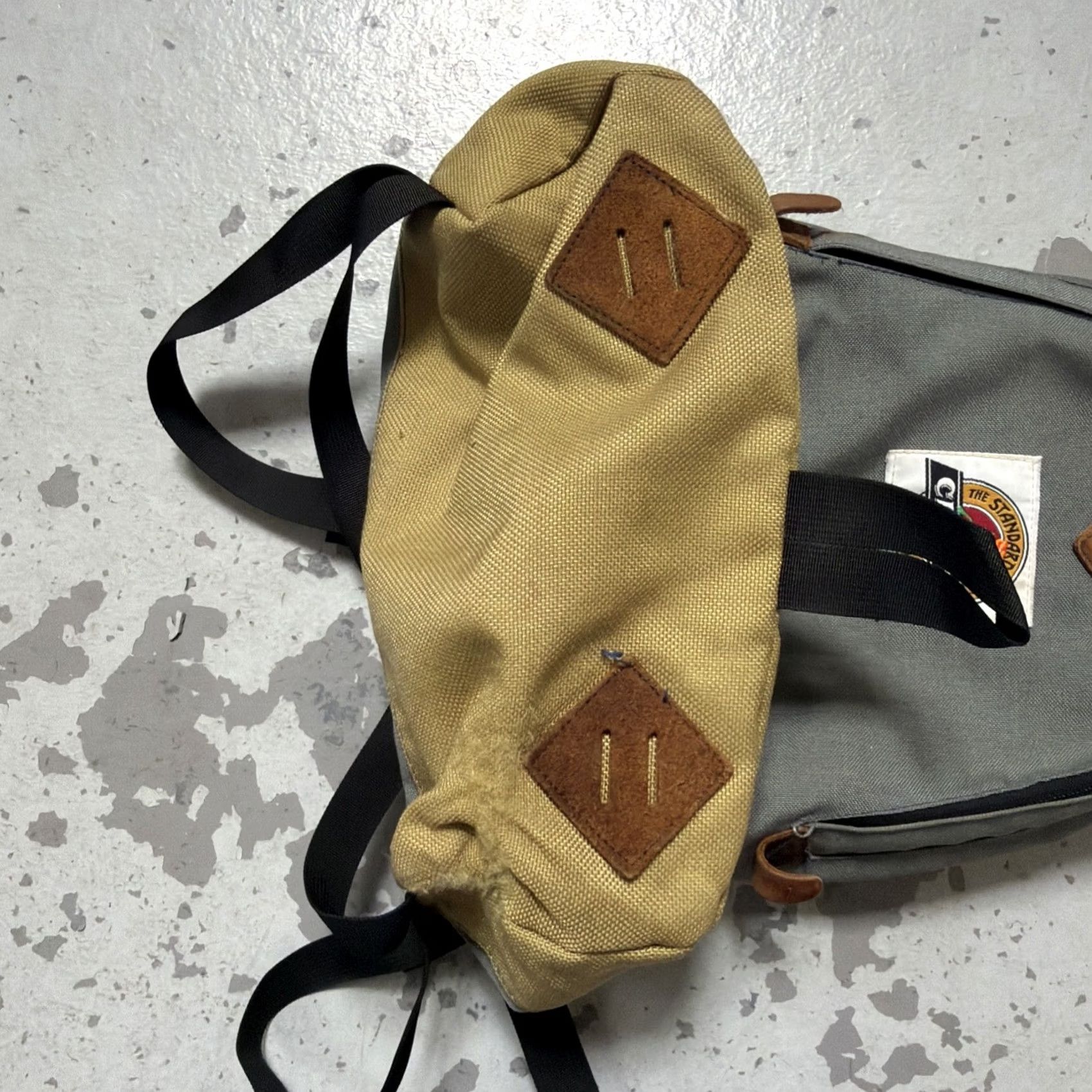 Vintage Vintage Class-5 Mountaineering Teardrop Canvas Backpack Camp Hike Trail Rucksack Size ONE SIZE - 4 Thumbnail