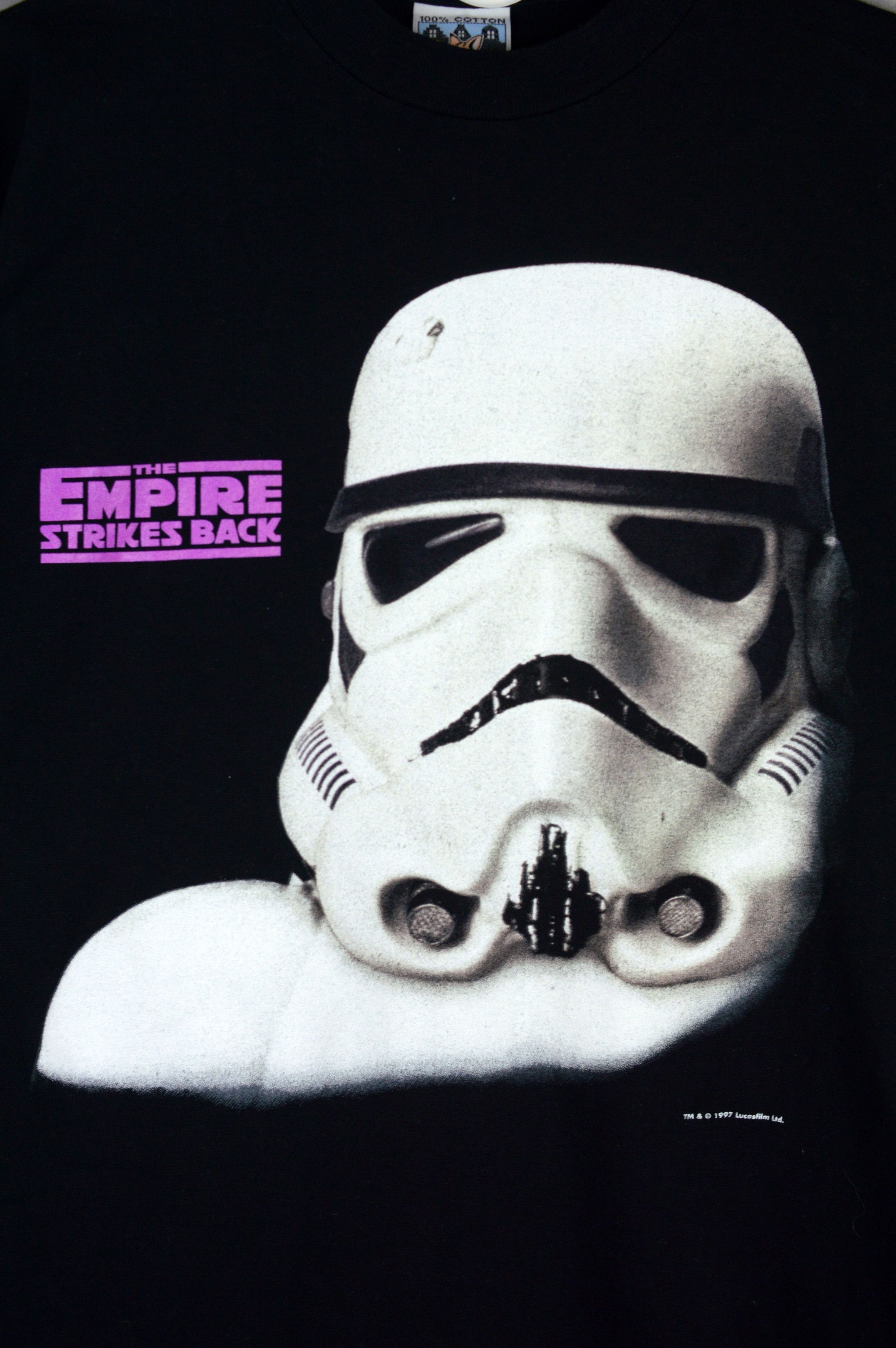 Star Wars × Vintage Vintage Star Wars Empire Strikes Back 1997 t shirt Size US L / EU 52-54 / 3 - 3 Thumbnail