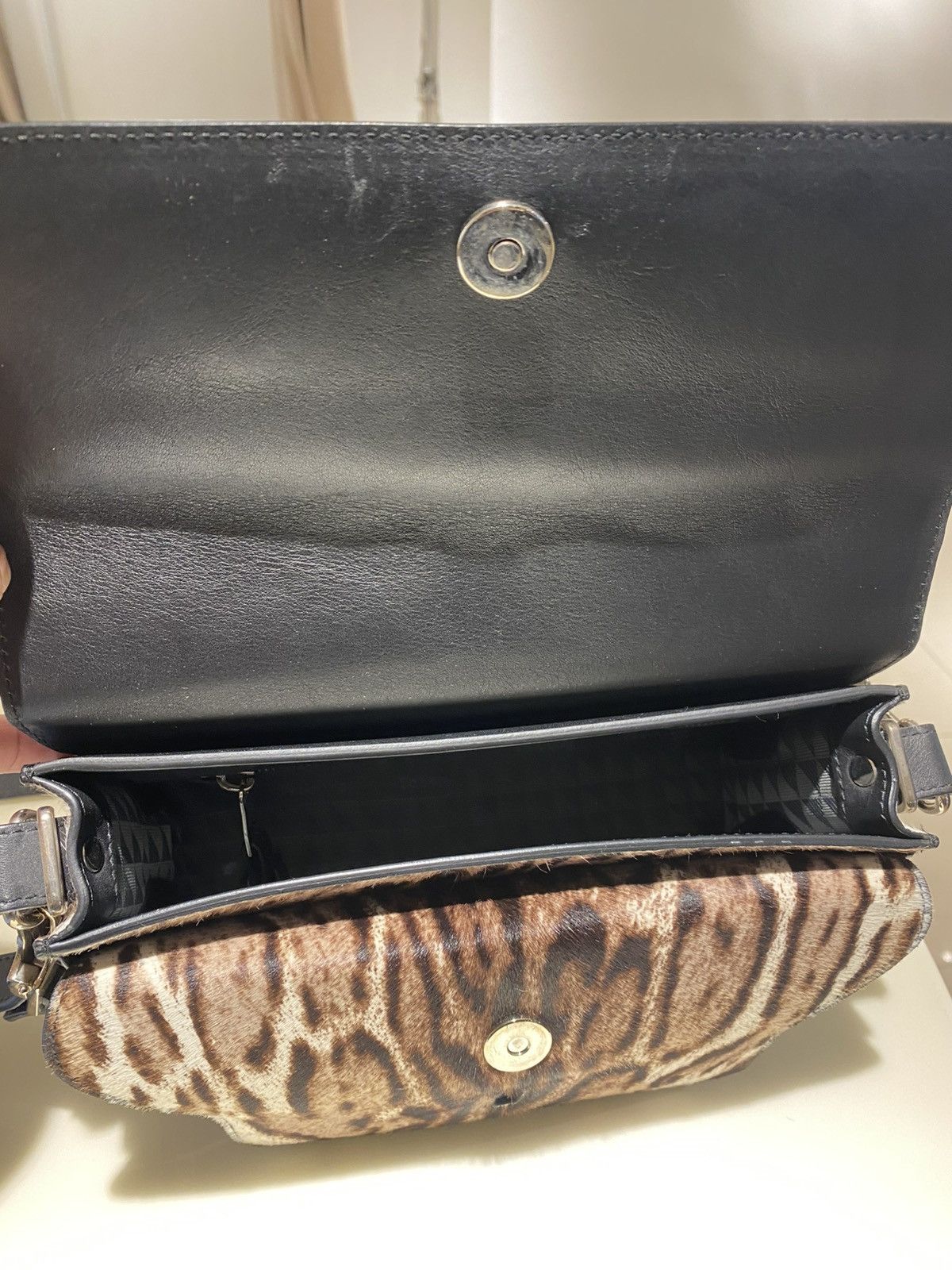 Proenza Schouler Proenza Calf Hair Leopard Mini PS11 Classic Shoulder bag Size ONE SIZE - 13 Thumbnail