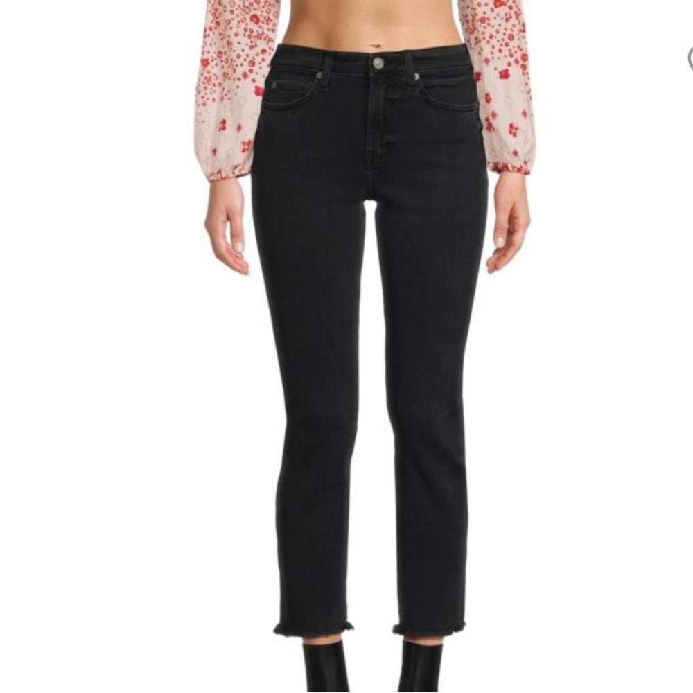 7 For All Mankind 7 For All Mankind l Roxanne Low Rise Cropped Jeans Size 28 Size 28" / US 6 / IT 42 - 1 Thumbnail