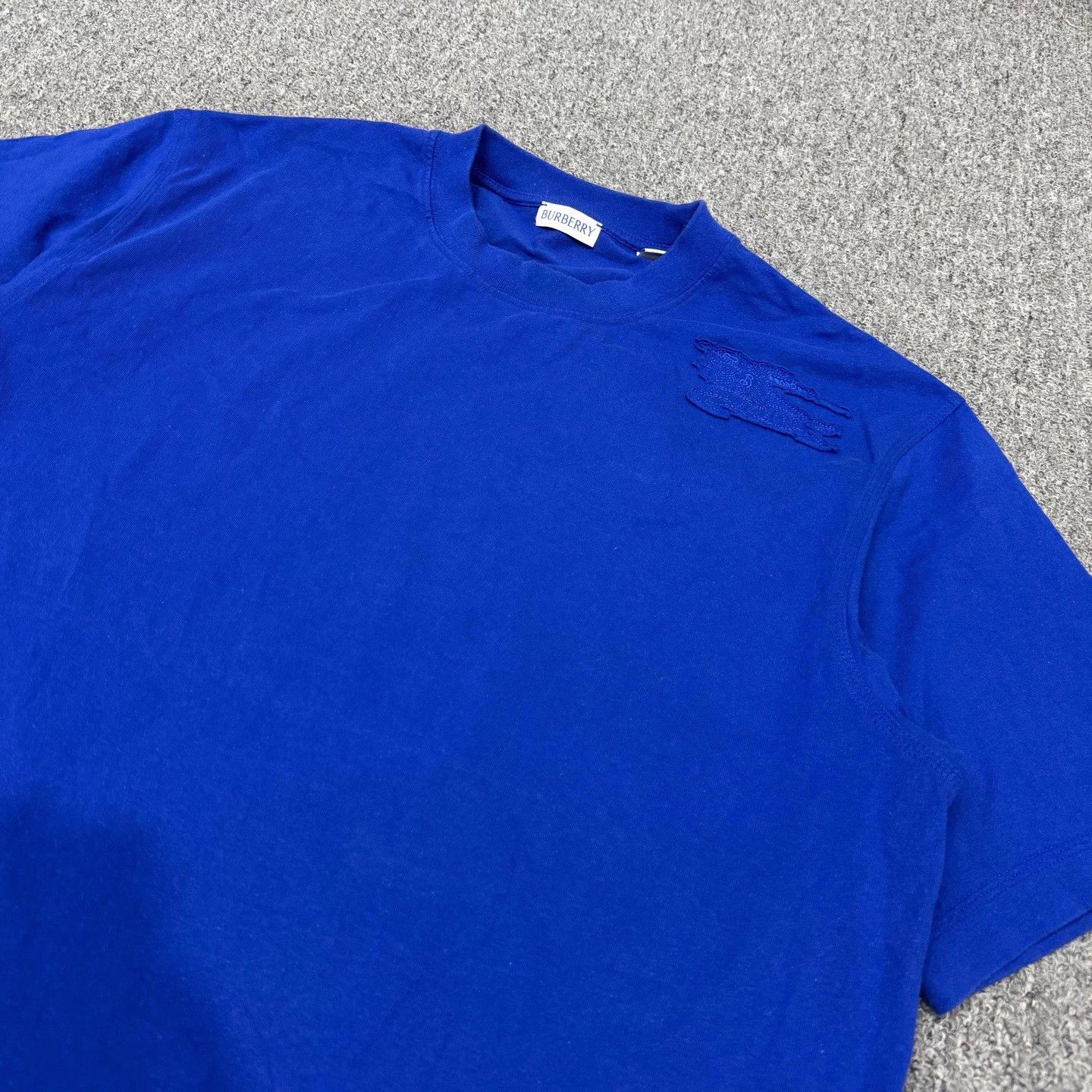 Burberry Burberry Blue Horseferry Logo Short Sleeve T-Shirt M 99 New Size US M / EU 48-50 / 2 - 3 Thumbnail